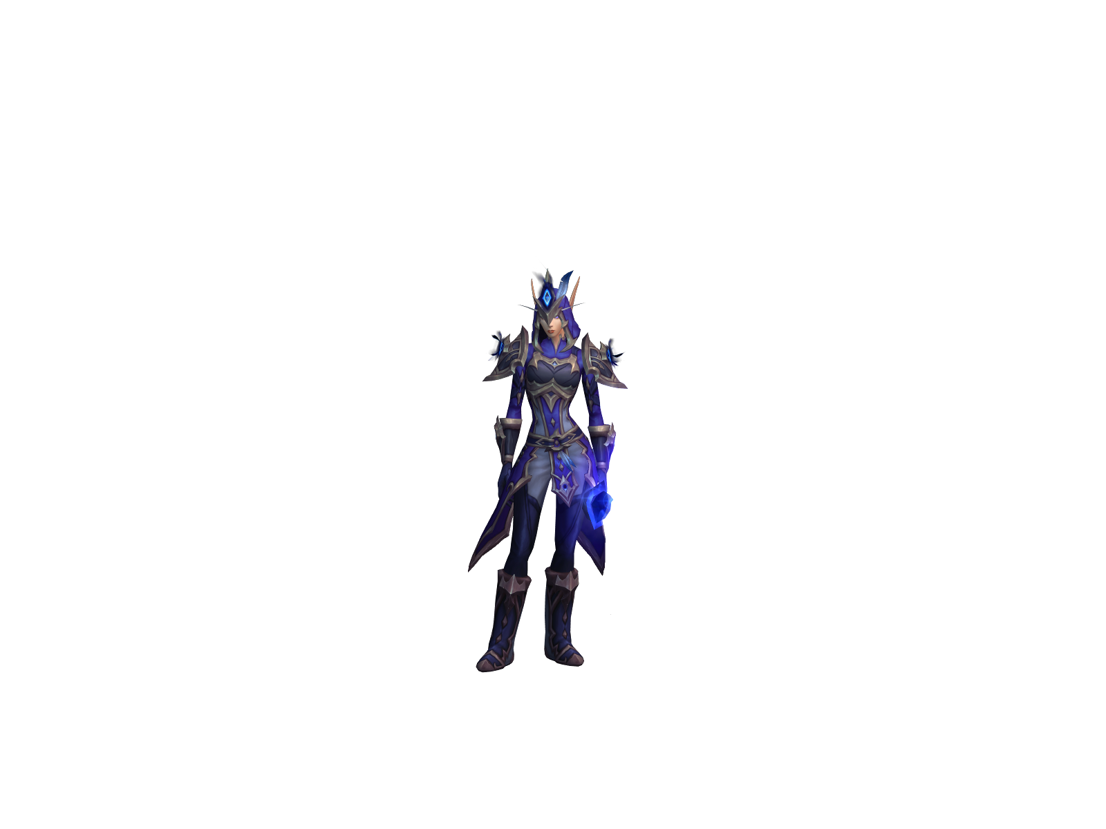 Zephyrelia 3D character render