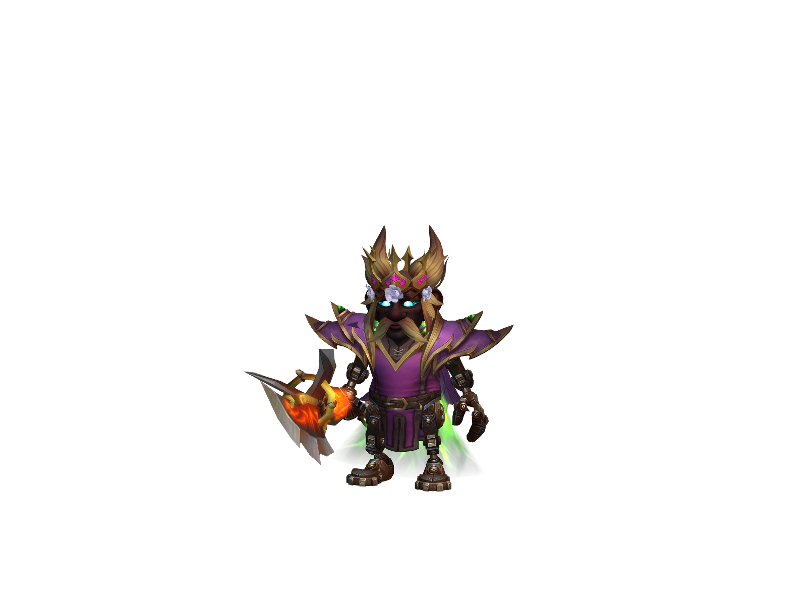 Anthrognomic 3D character render