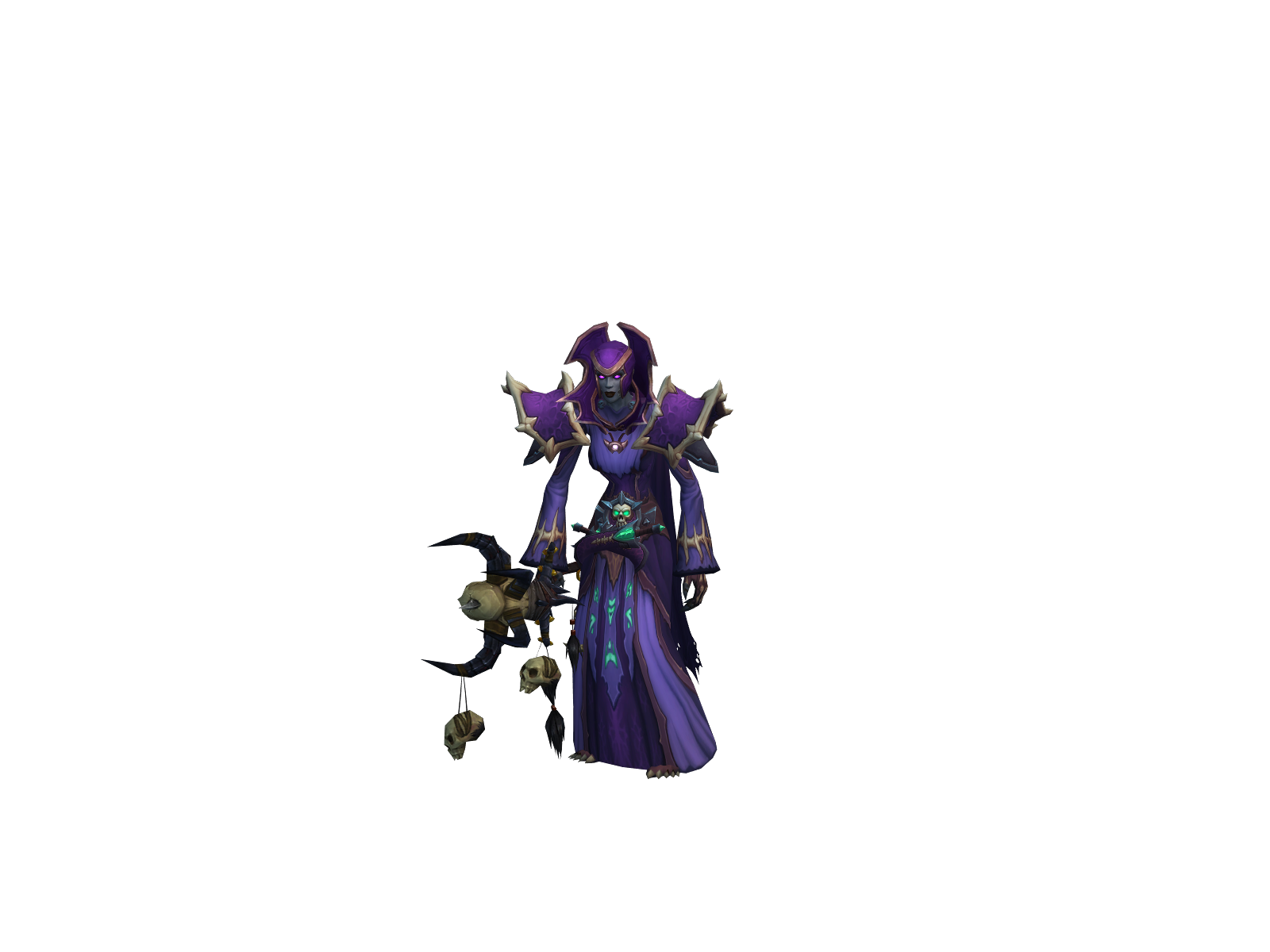 Syzmac 3D character render