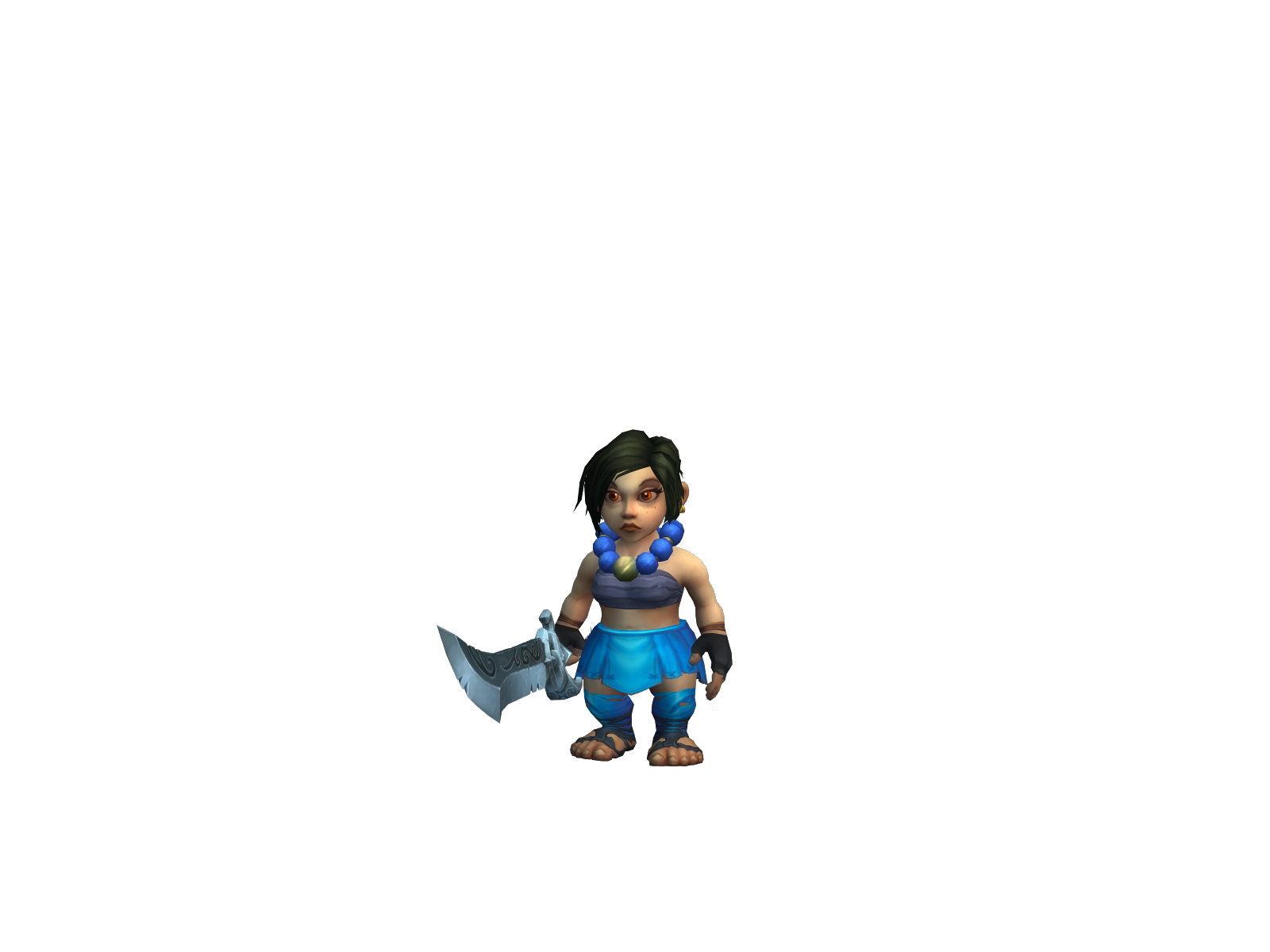 Budgetww 3D character render