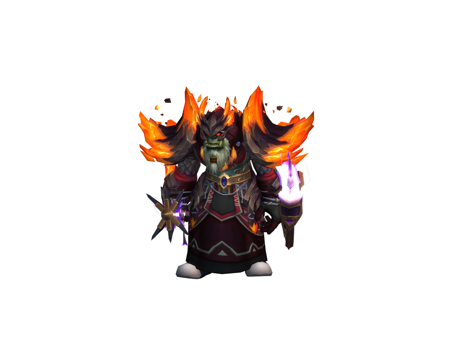 Sarmisback 3D character render