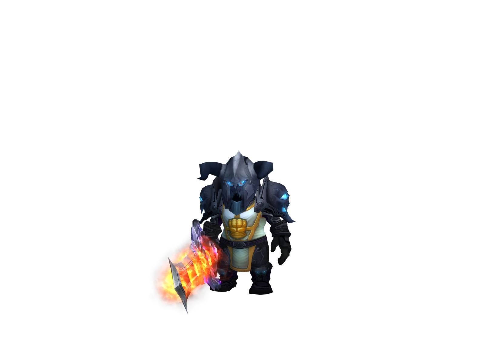 Melorn 3D character render