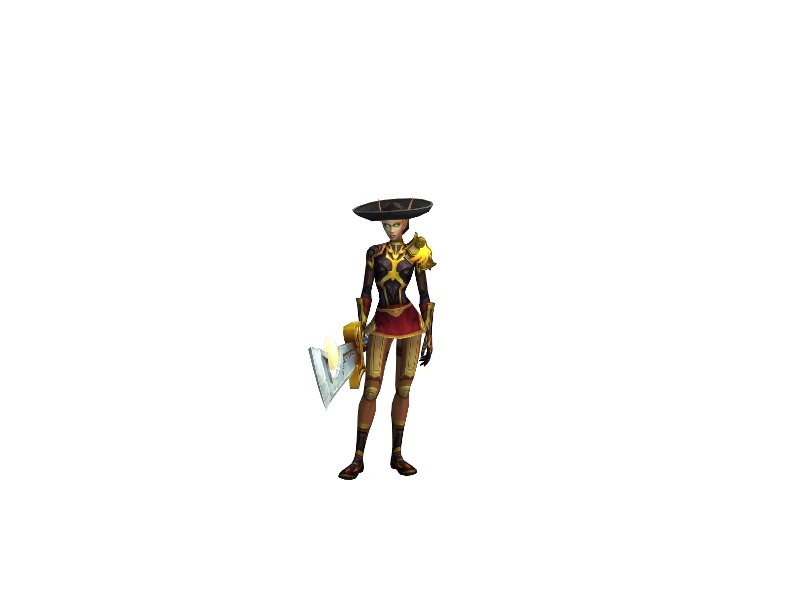 Kikipoilu 3D character render