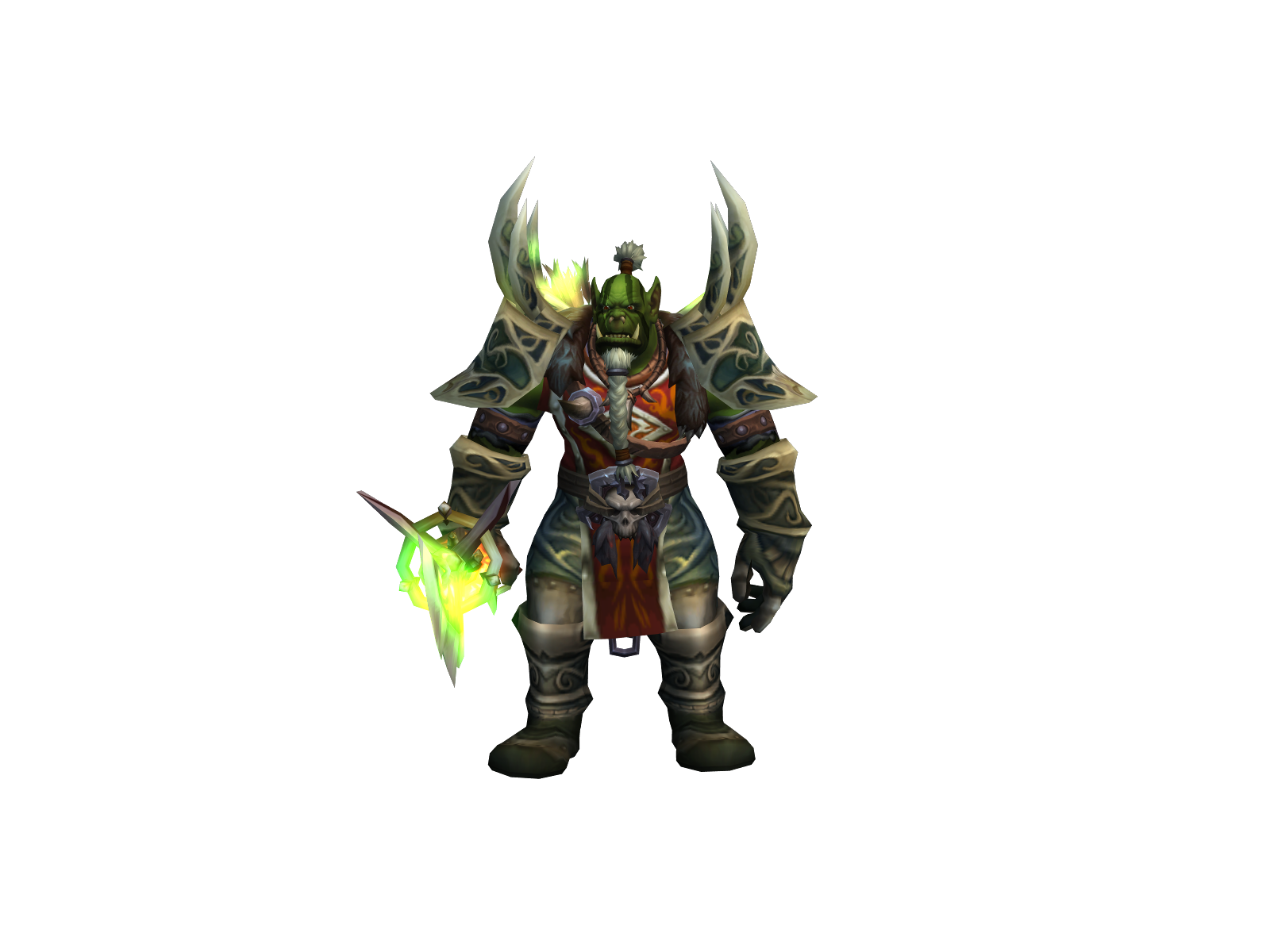 Rohnar 3D character render