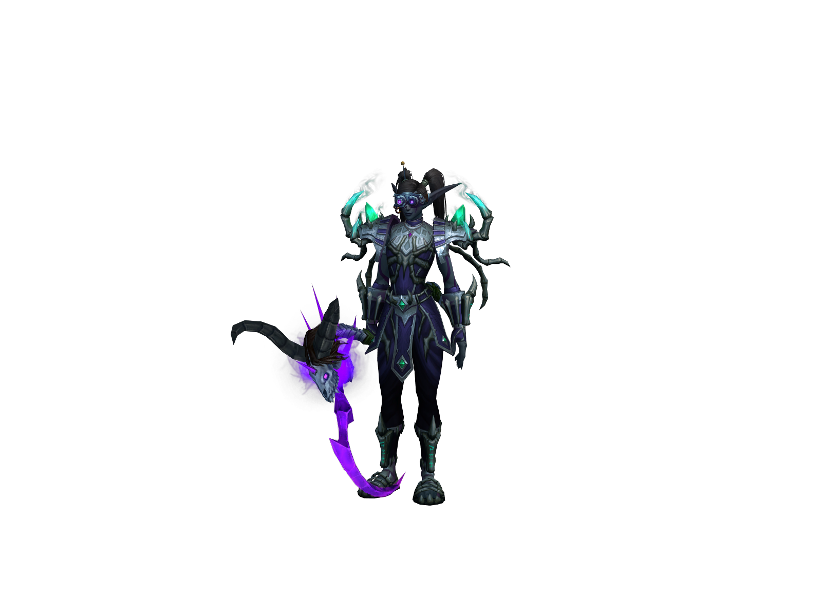 Westicles 3D character render
