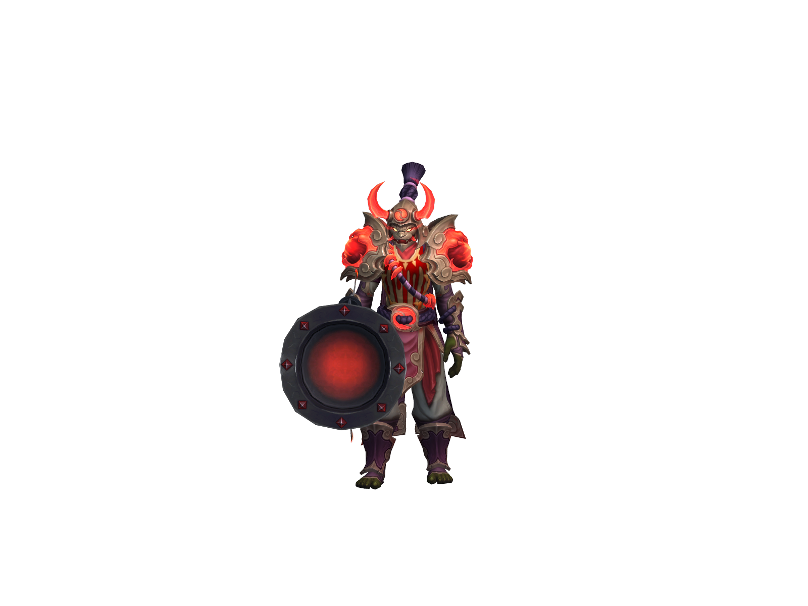 Spiculus 3D character render