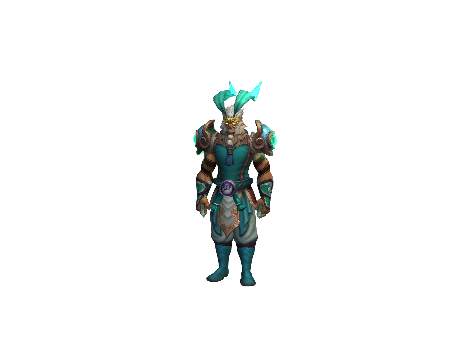 Yéns 3D character render