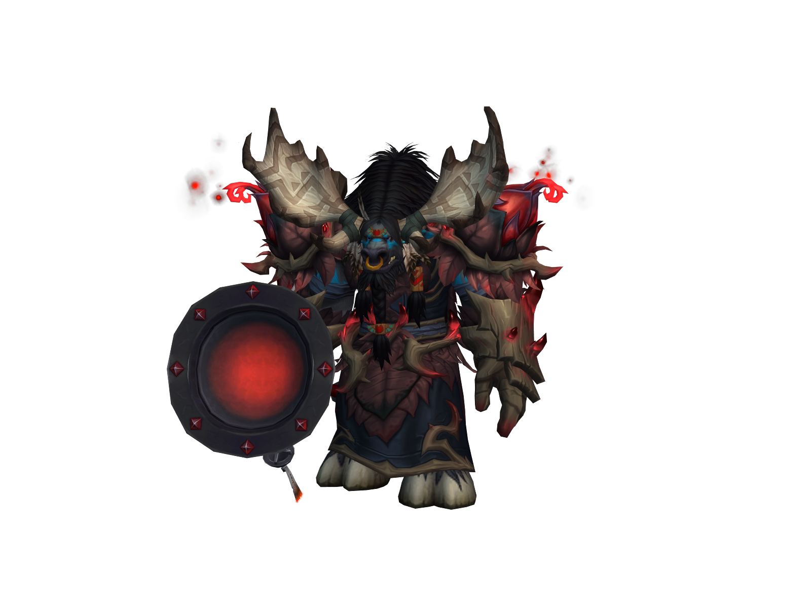 Niffstipples 3D character render