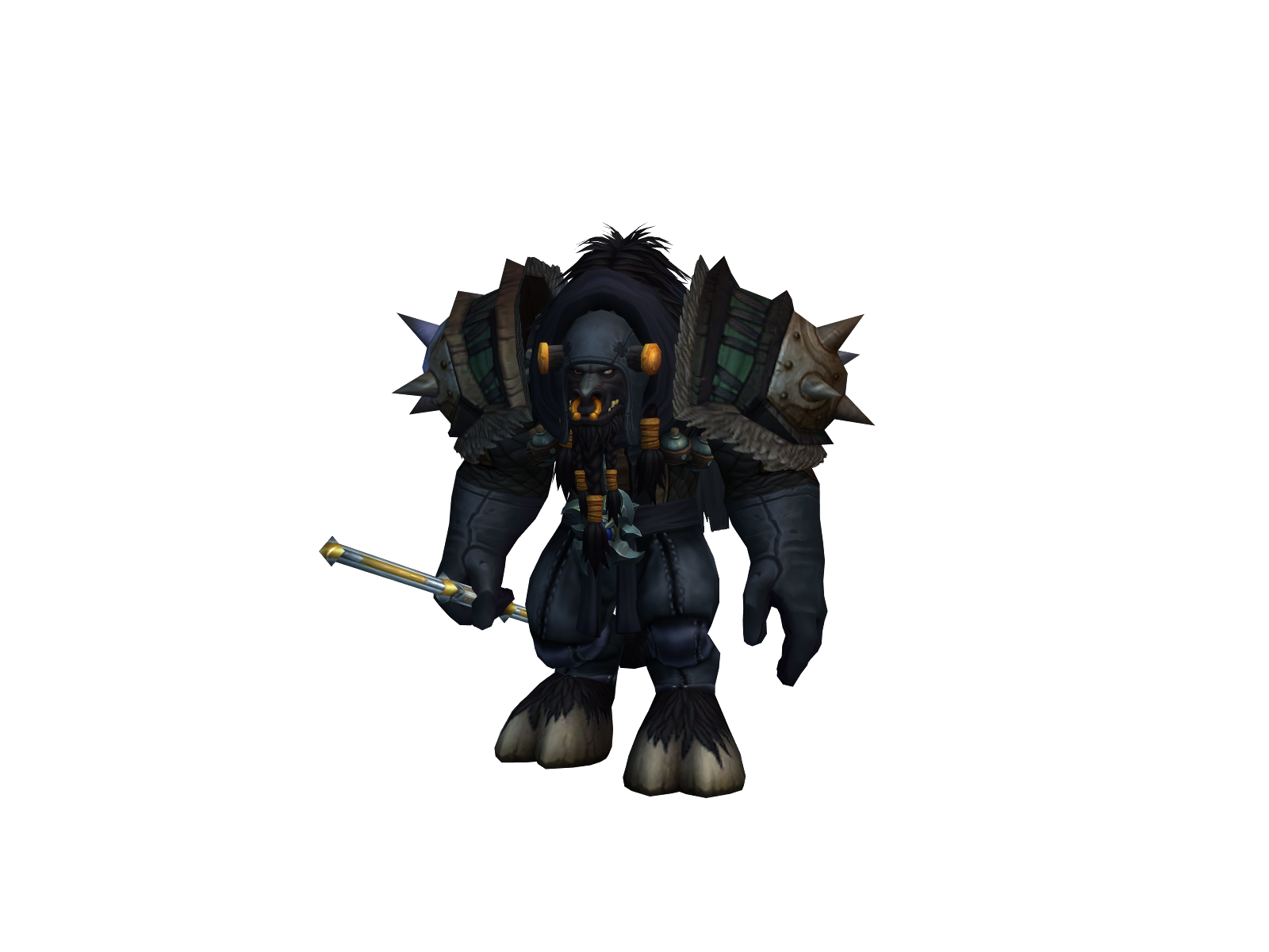 Soapmugger 3D character render