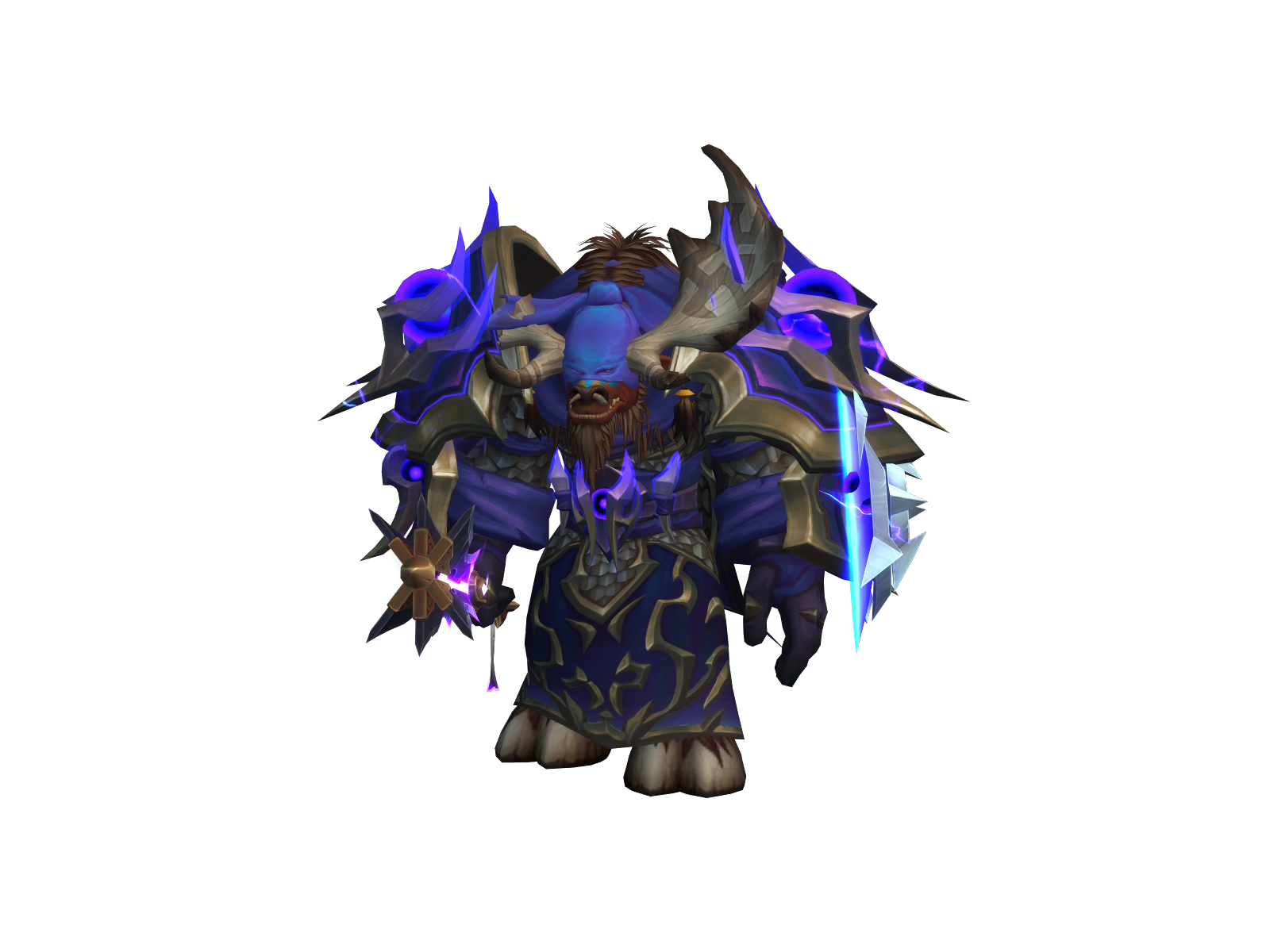 Mudji 3D character render