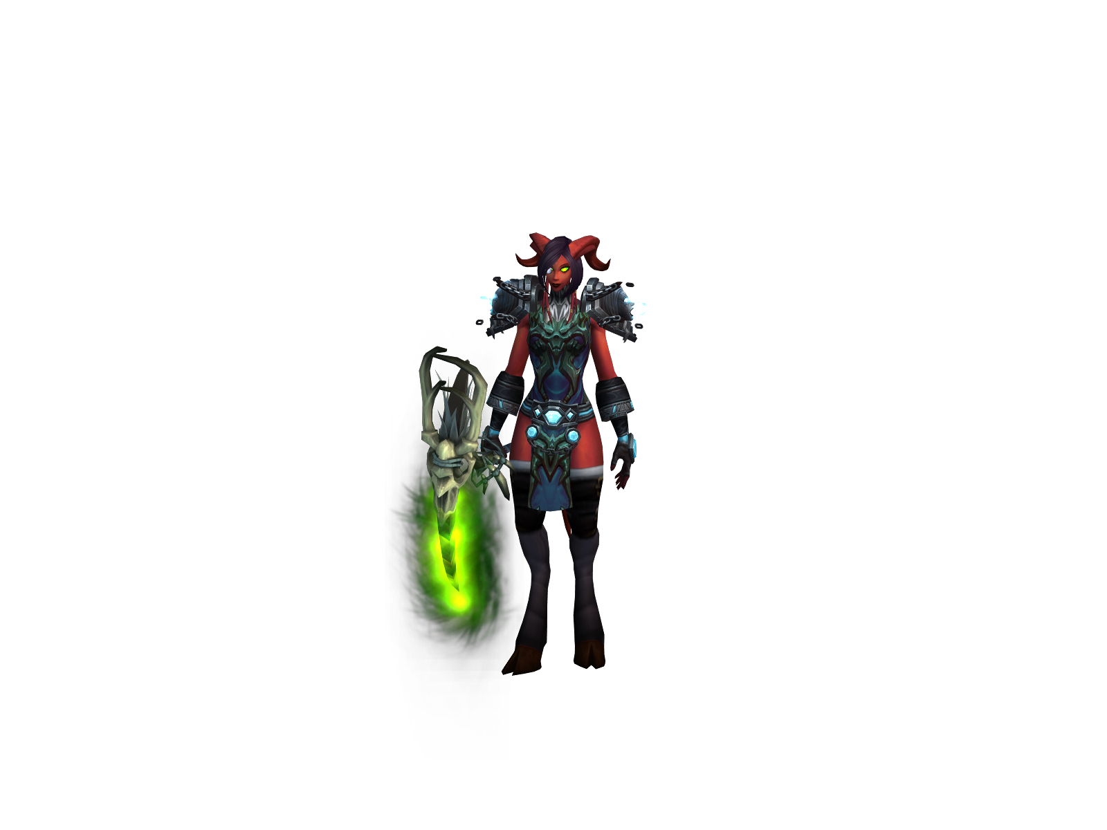 Sÿndra 3D character render