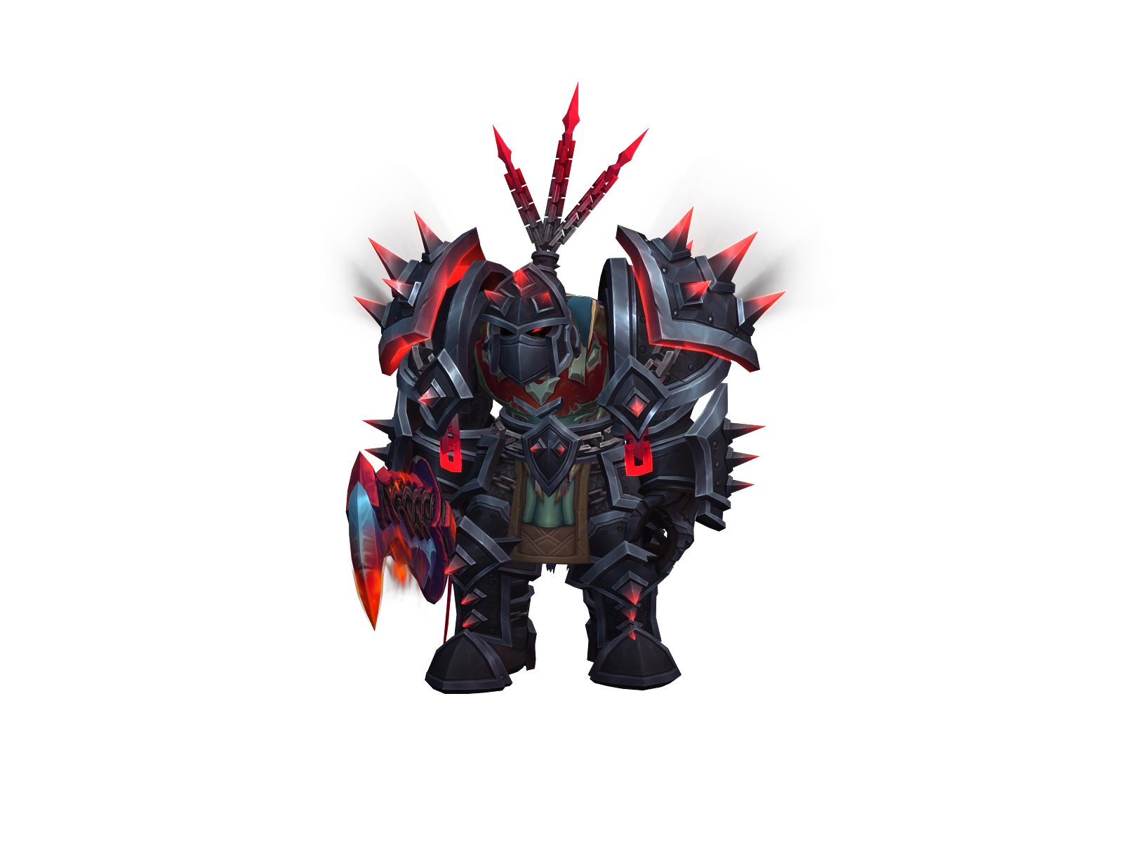 Polimeristis 3D character render