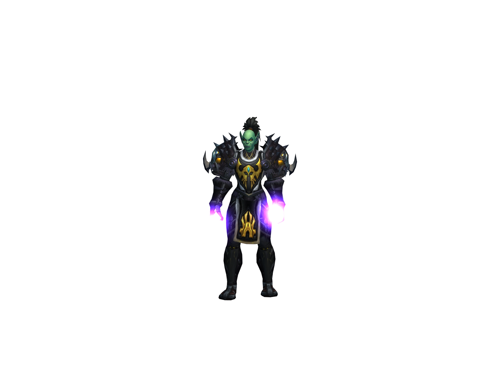 Dévus 3D character render