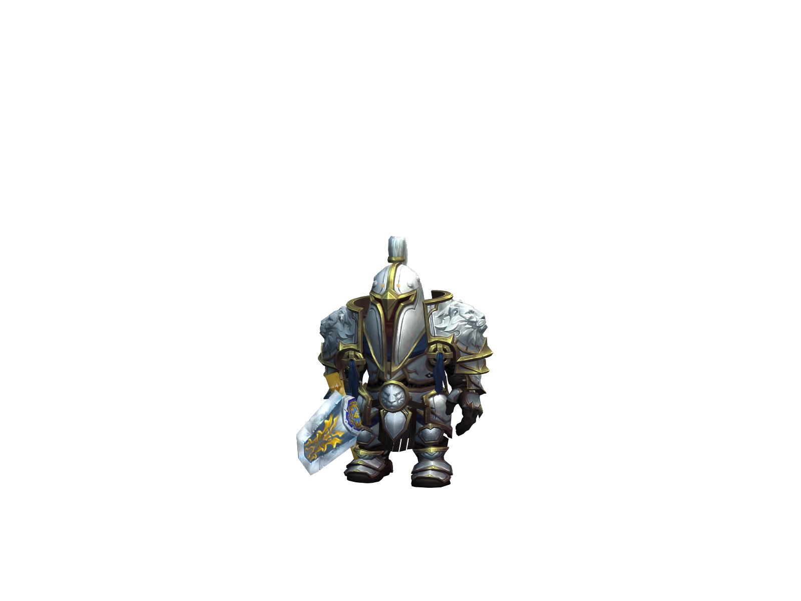 Recklord 3D character render
