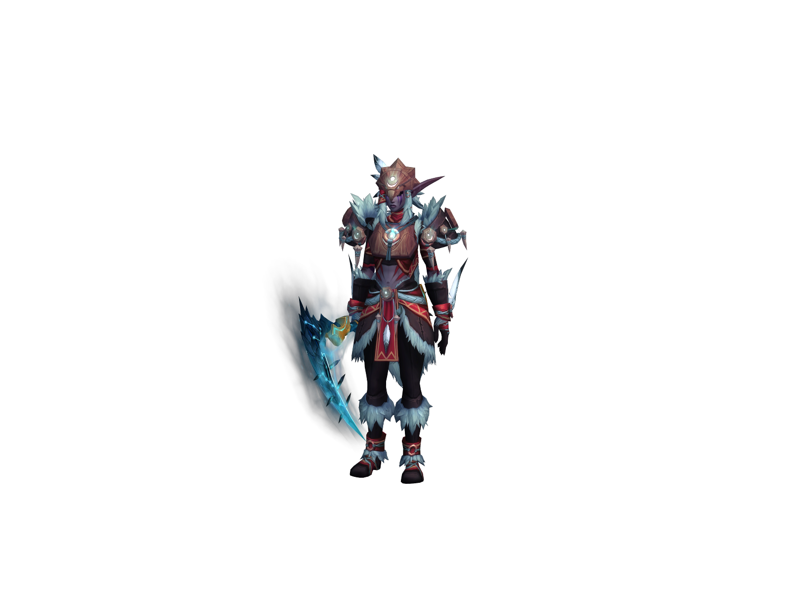 Sarai 3D character render