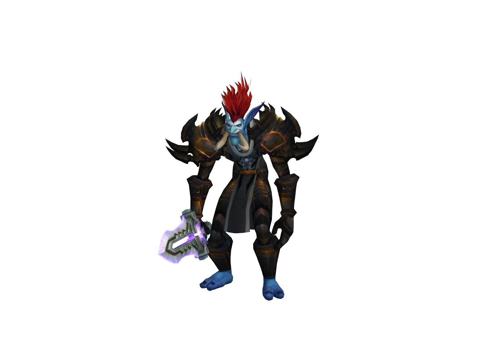 Kaisen 3D character render