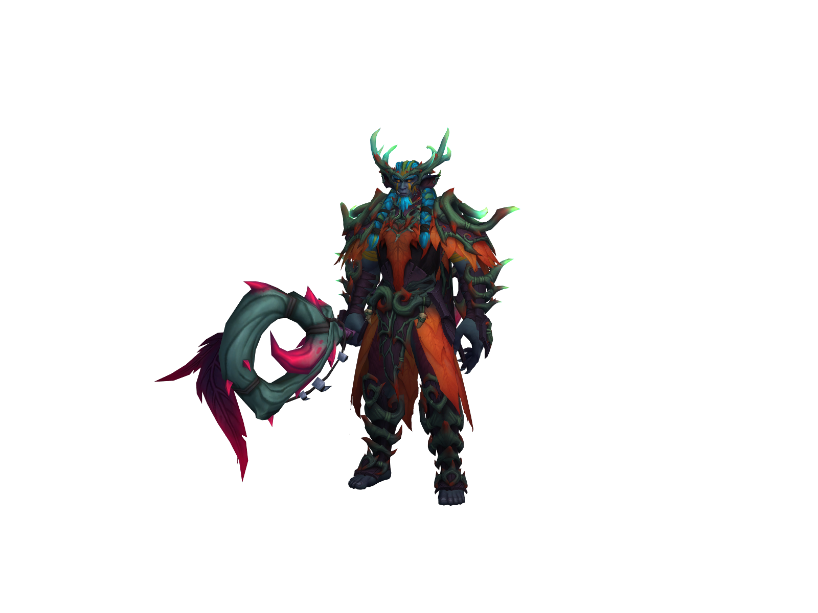 Haramann 3D character render