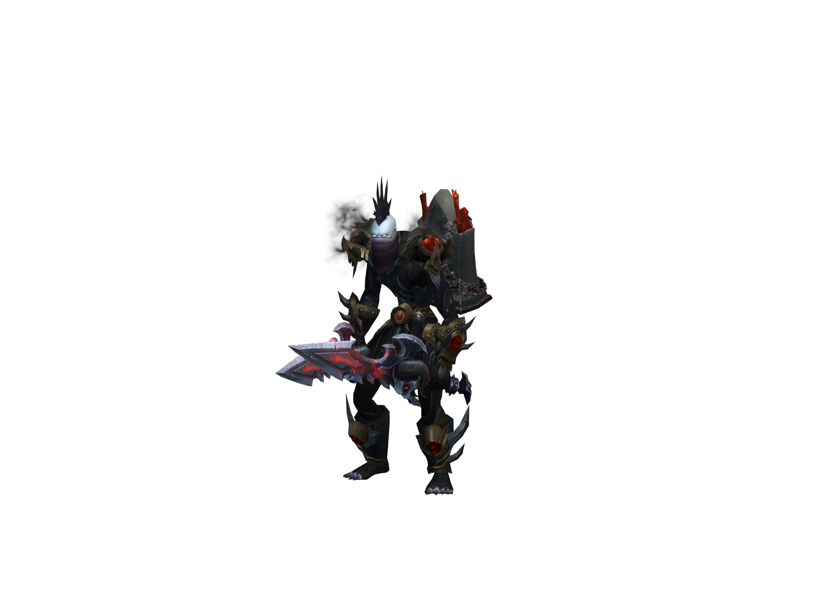 Mohdead 3D character render
