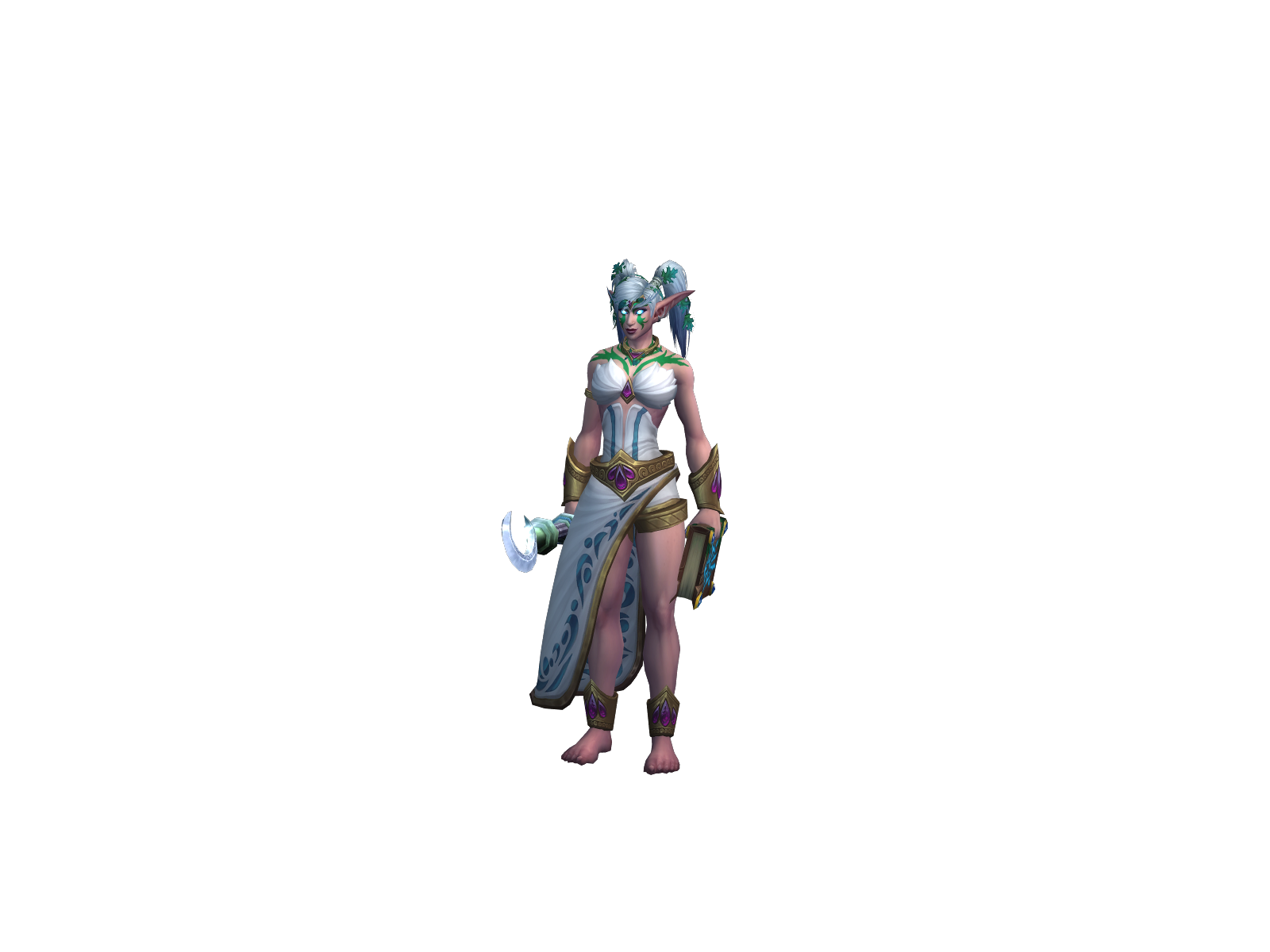 hilerit 3D character render