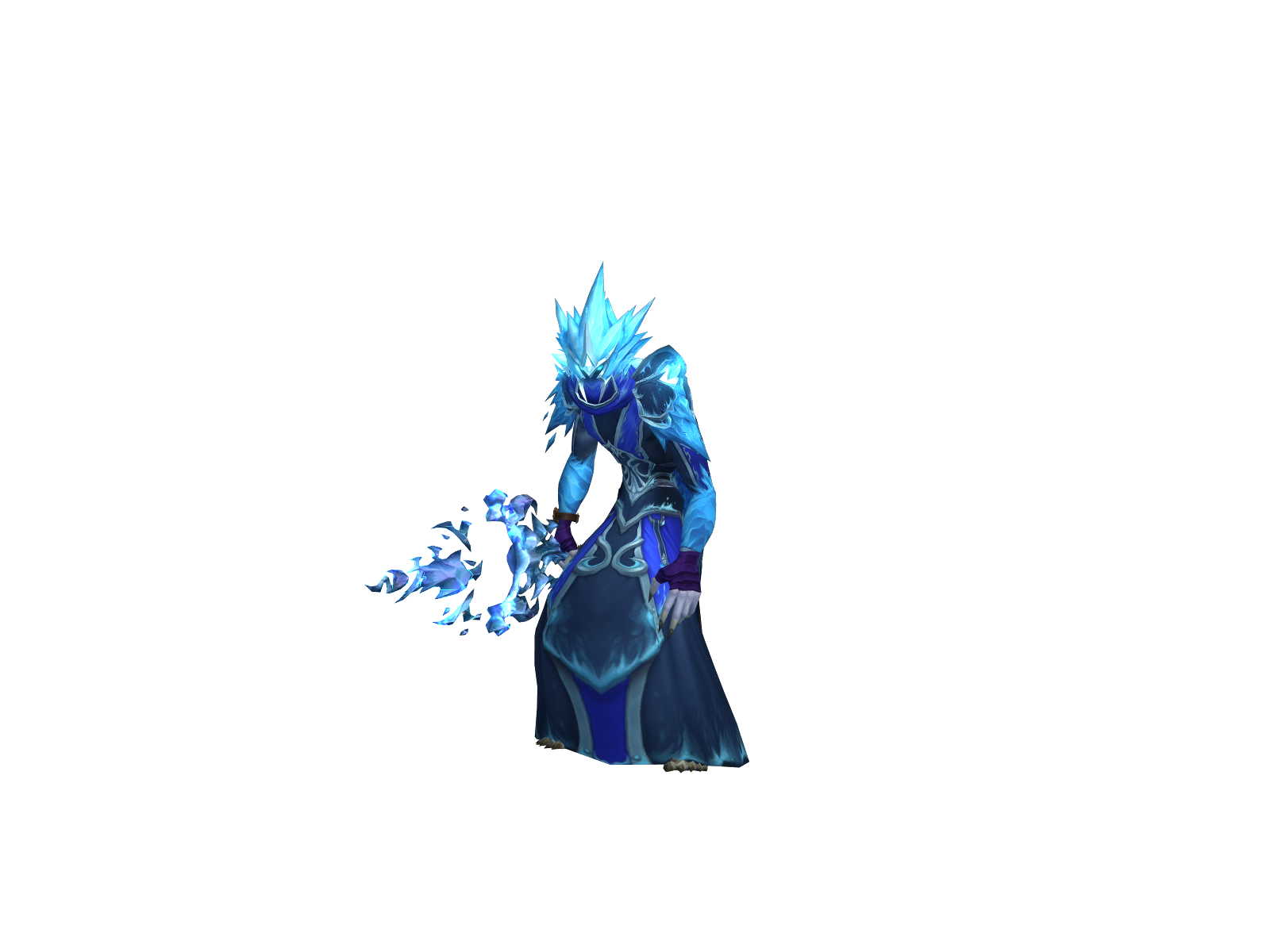 Nafst 3D character render