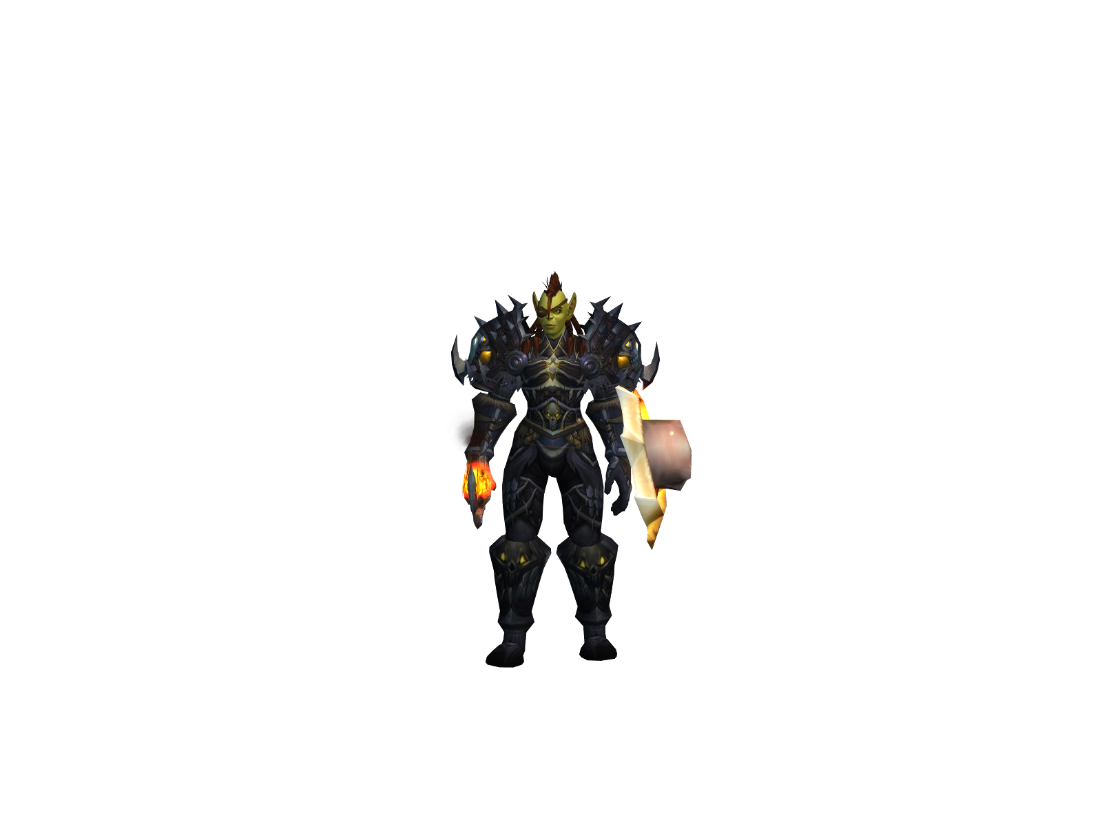Rawkfist 3D character render