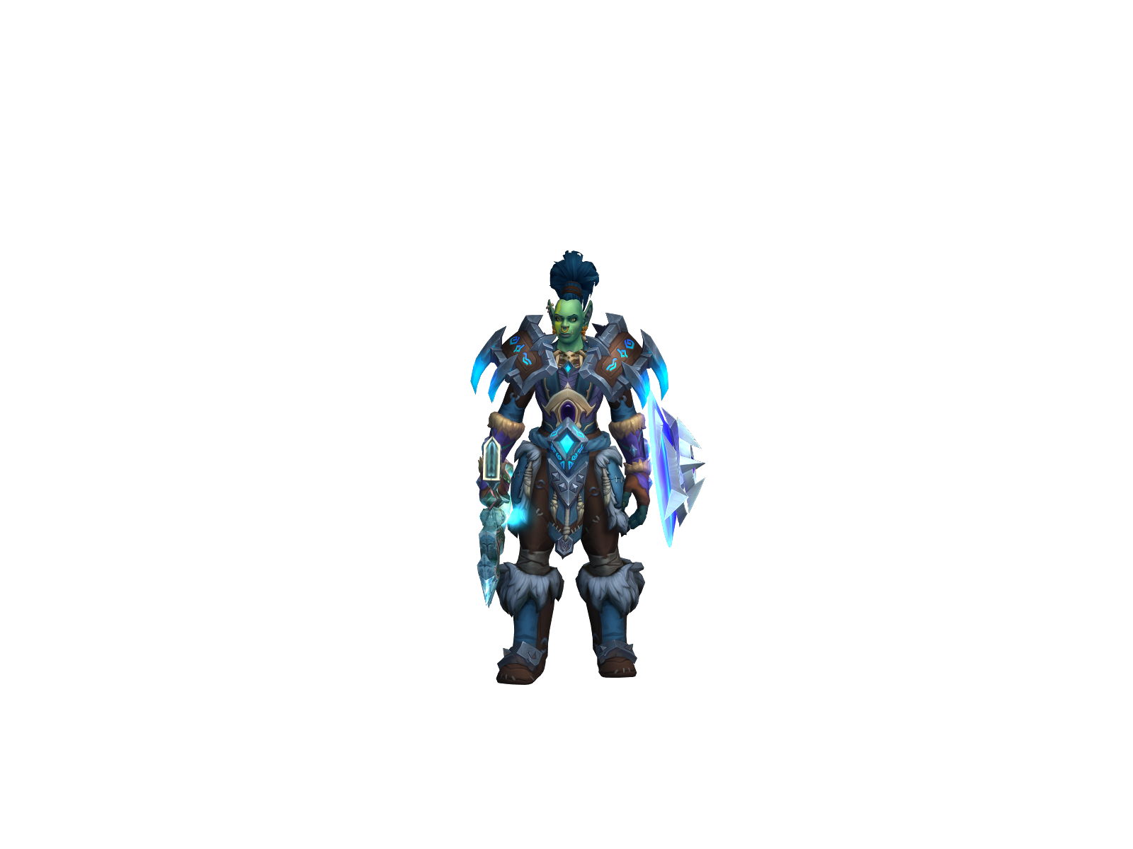 Zabie 3D character render