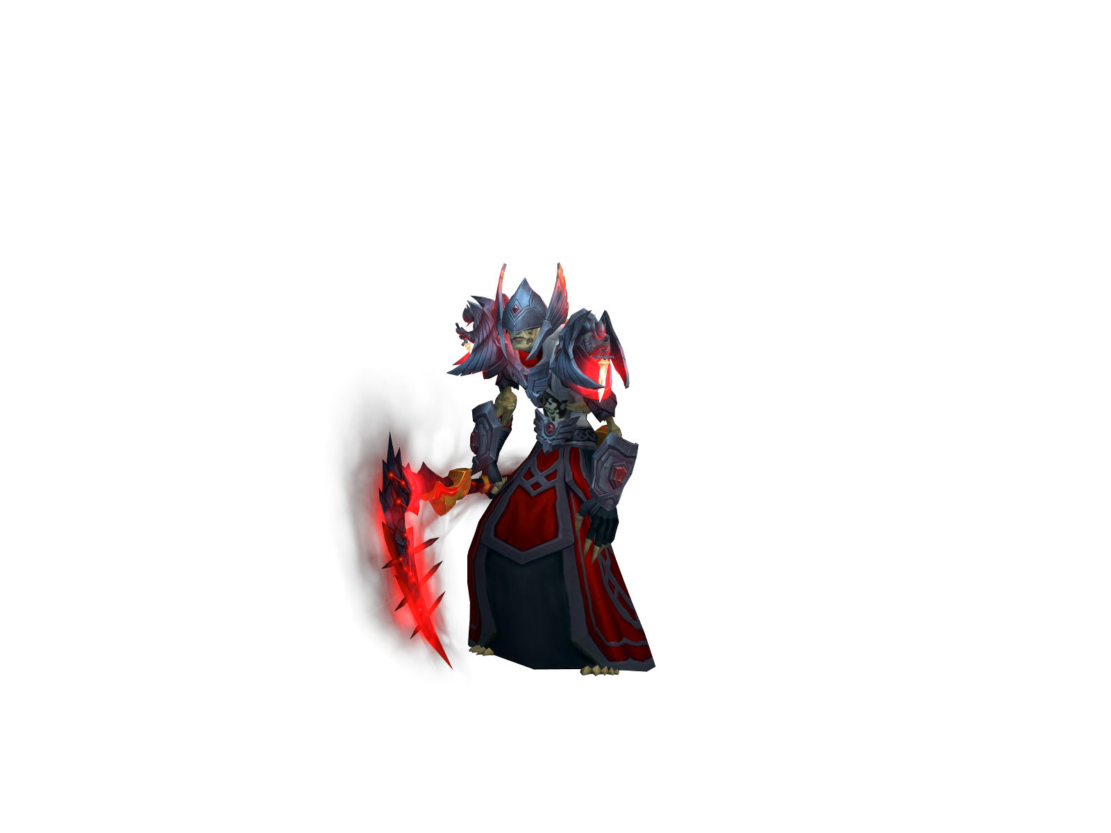 Unínfected 3D character render