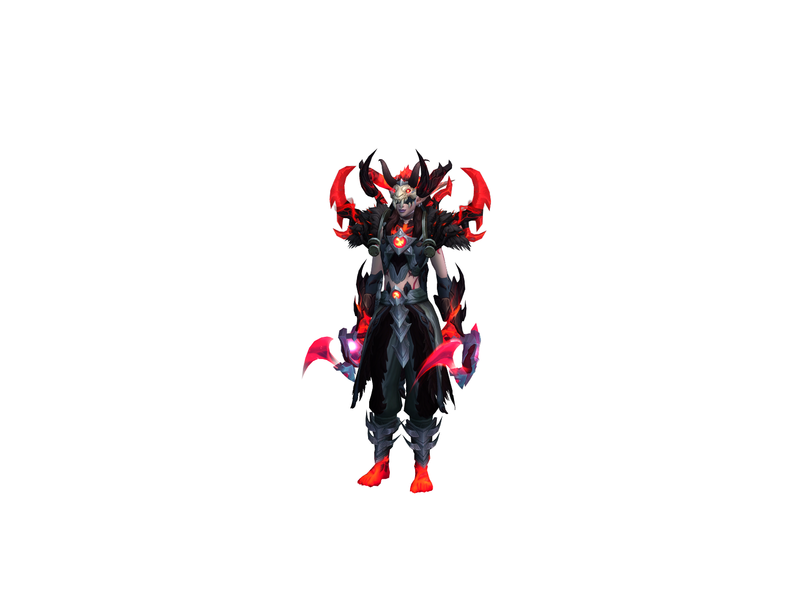 Amoxilin 3D character render