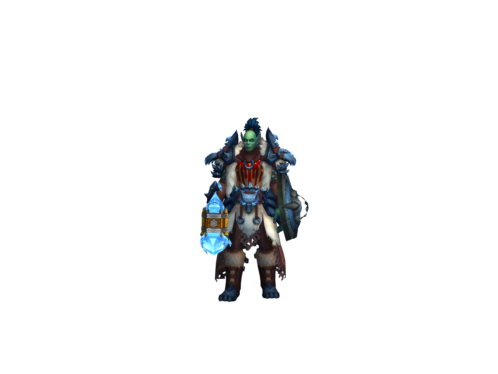 Shamolili 3D character render