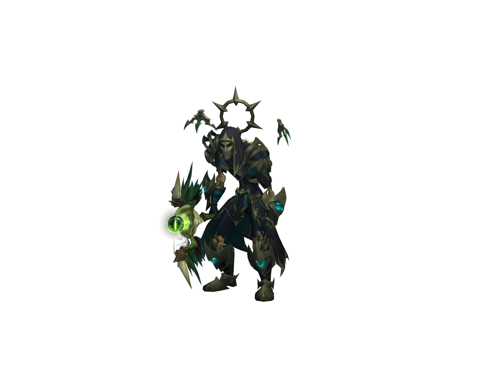 Pryste 3D character render