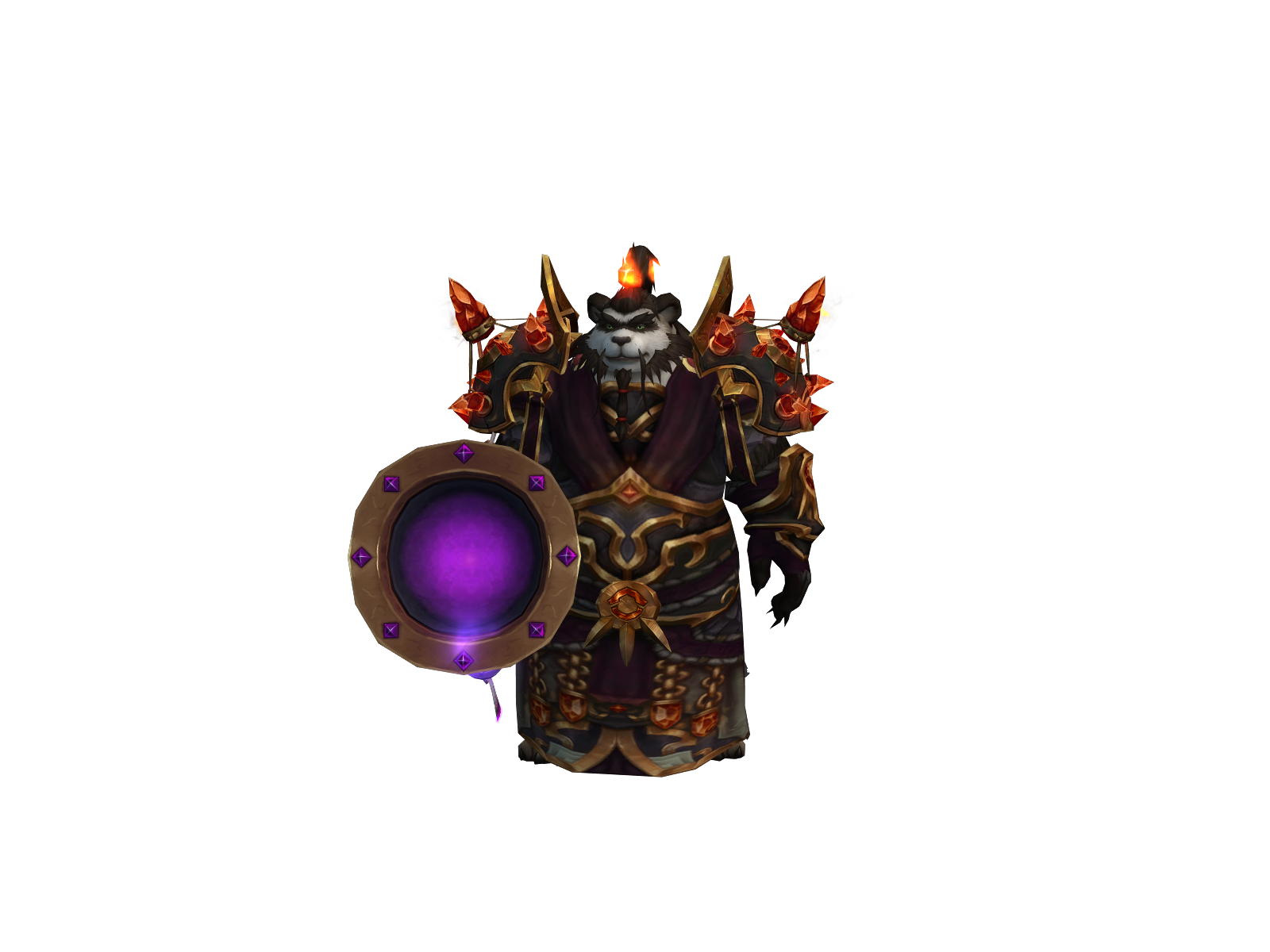 Hairypawtter 3D character render