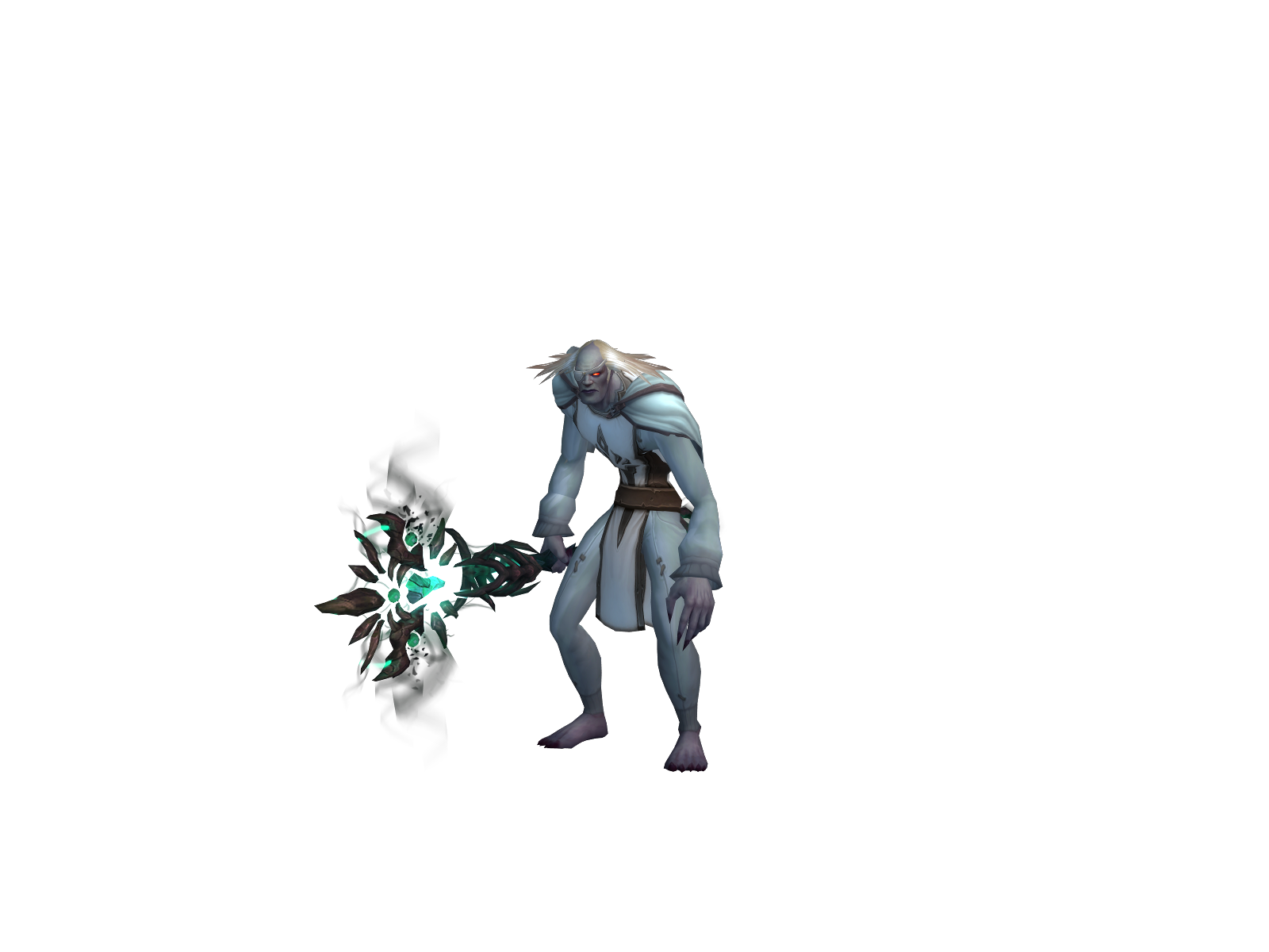 Wezk 3D character render