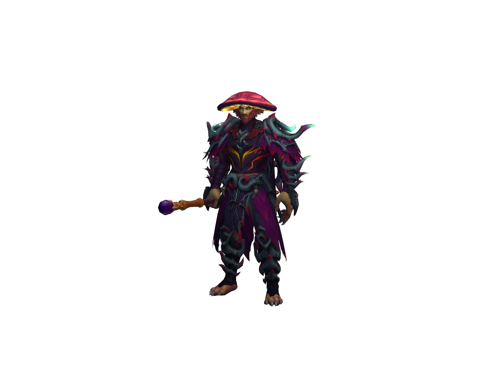 Hagarn 3D character render