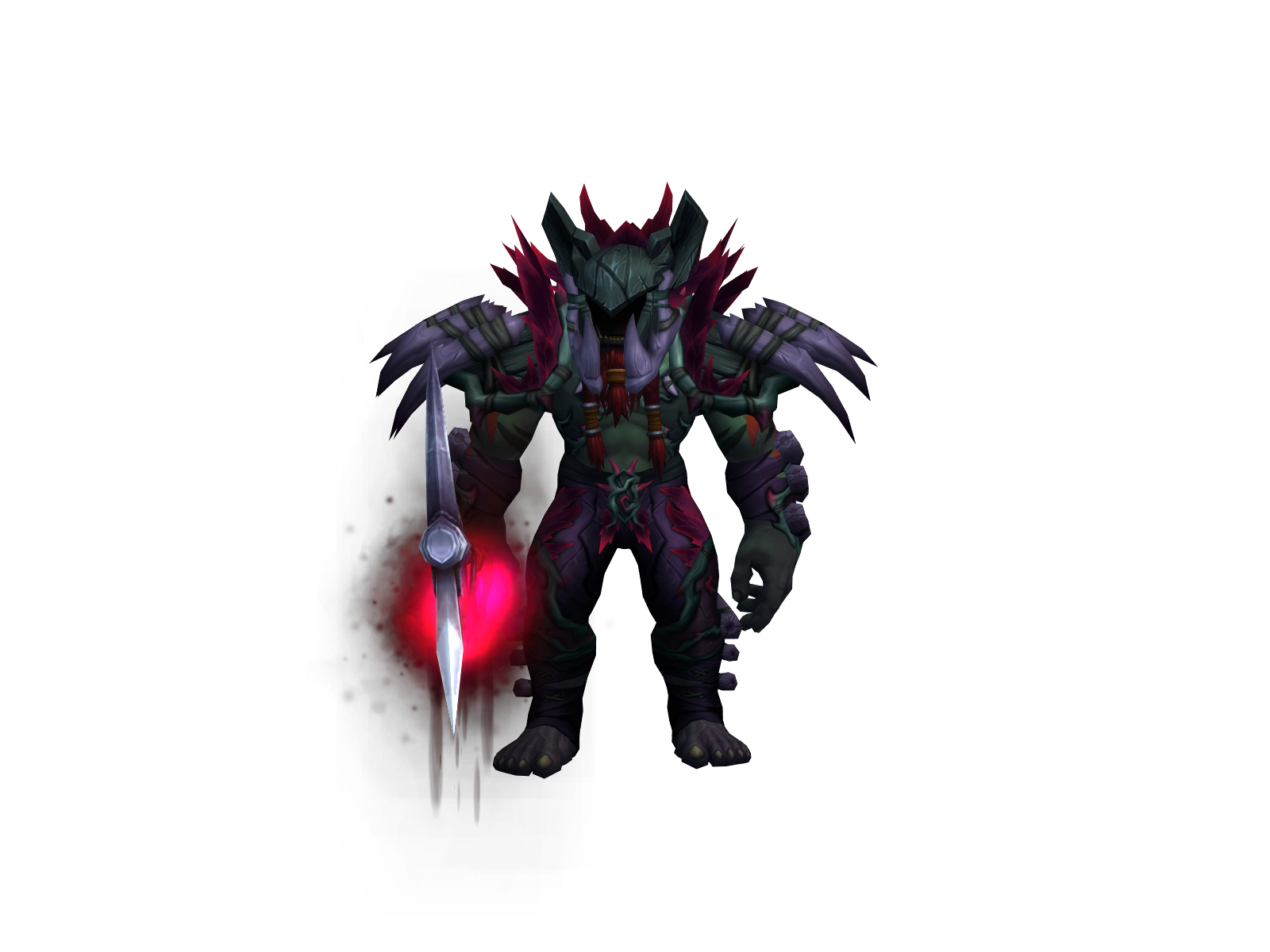 Monkgødx 3D character render