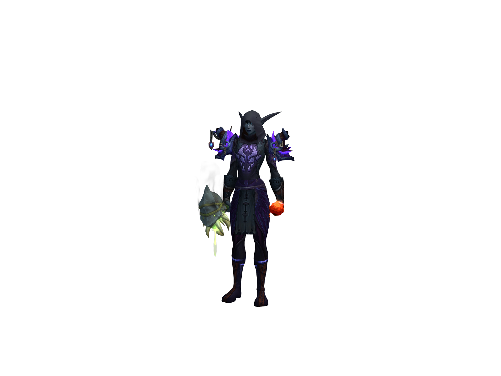 Fínite 3D character render
