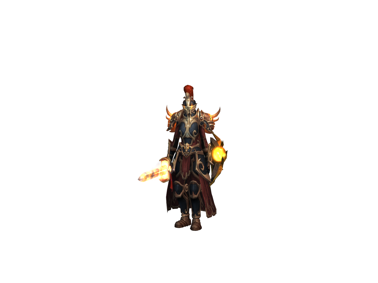 Cazties 3D character render