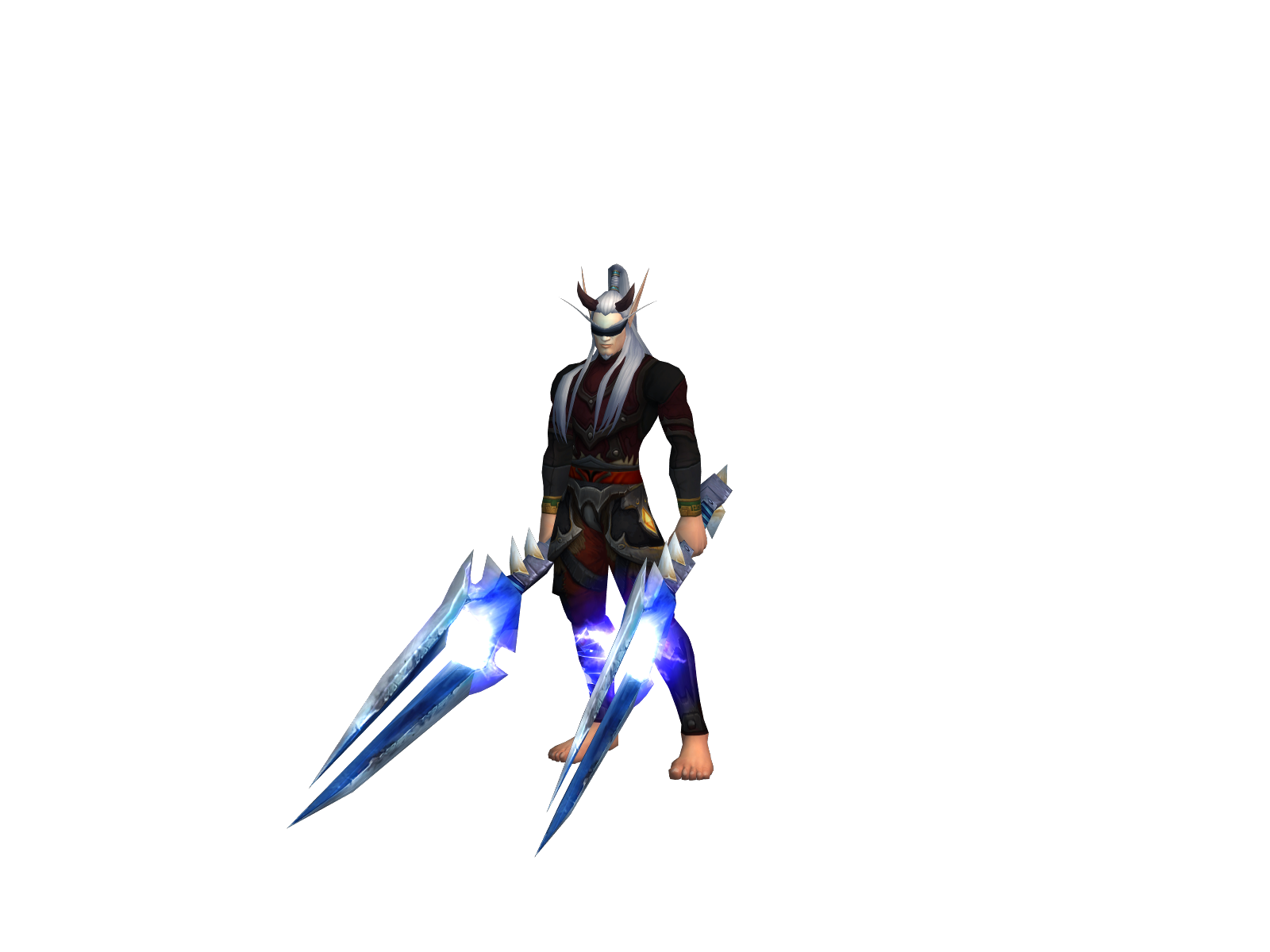 Darker 3D character render