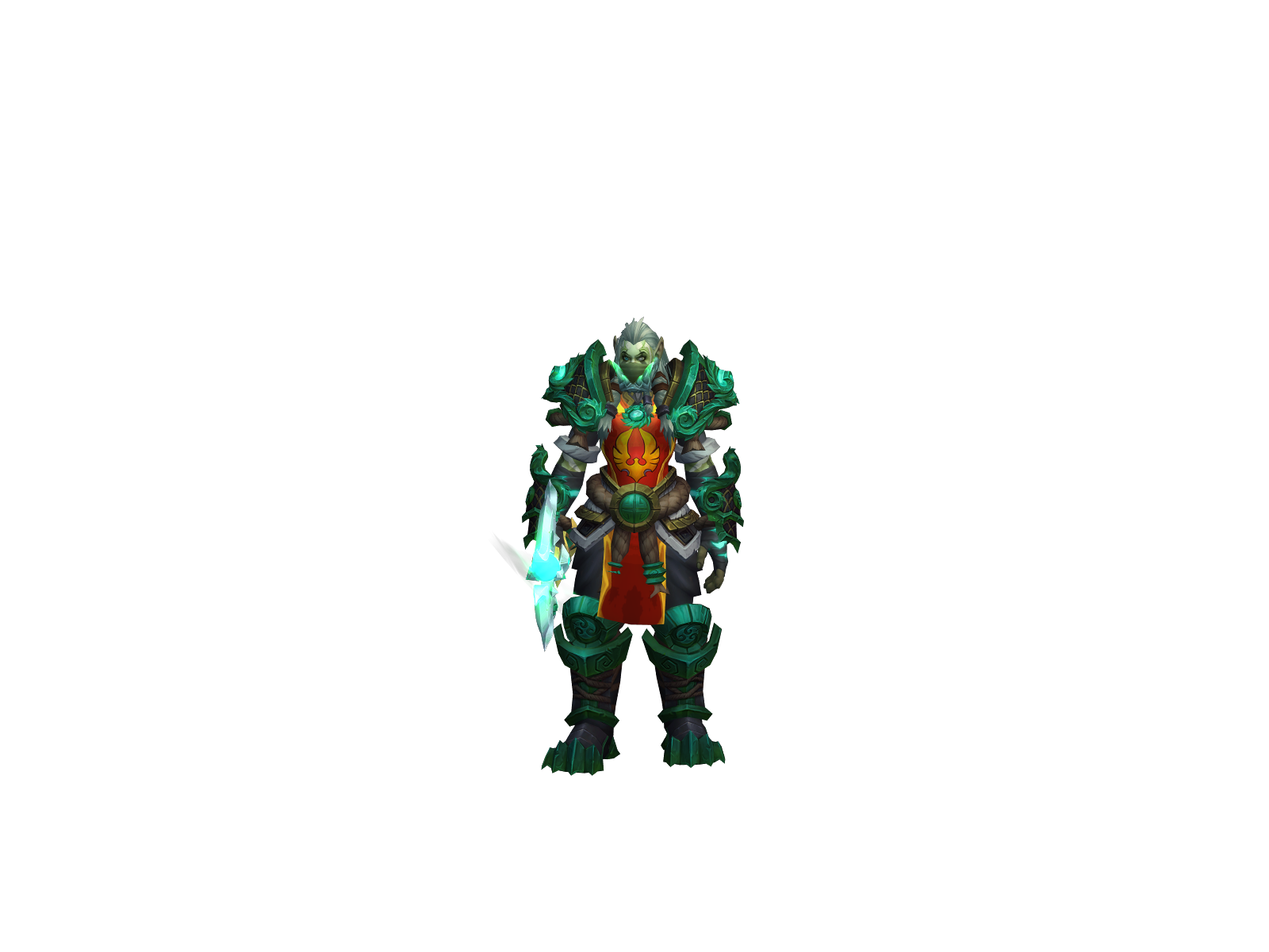 Asper 3D character render