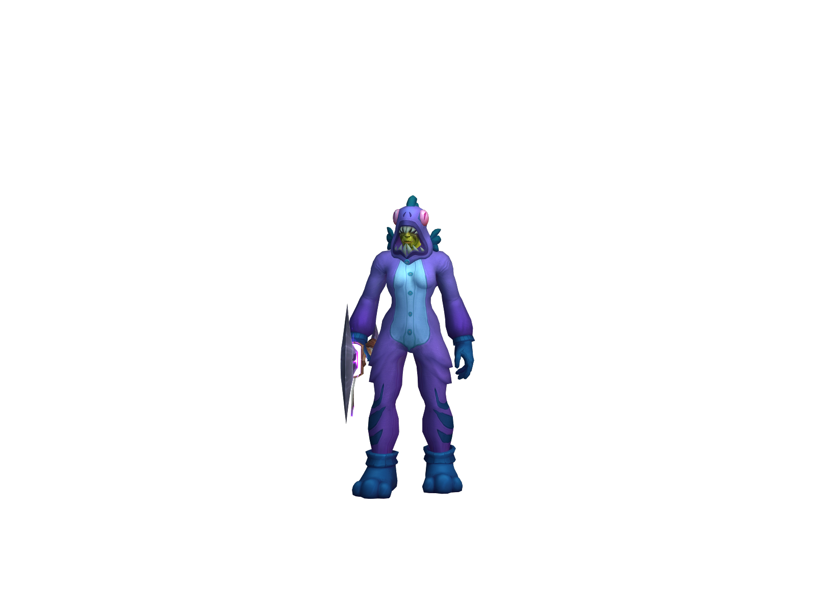 Monkazw 3D character render