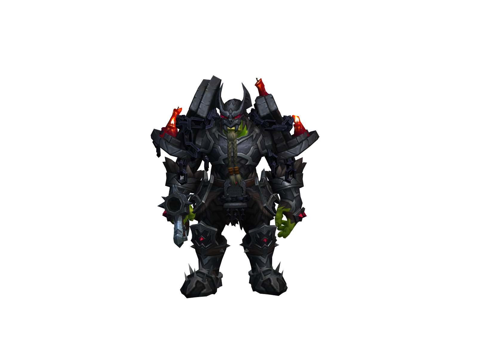 Fckr 3D character render