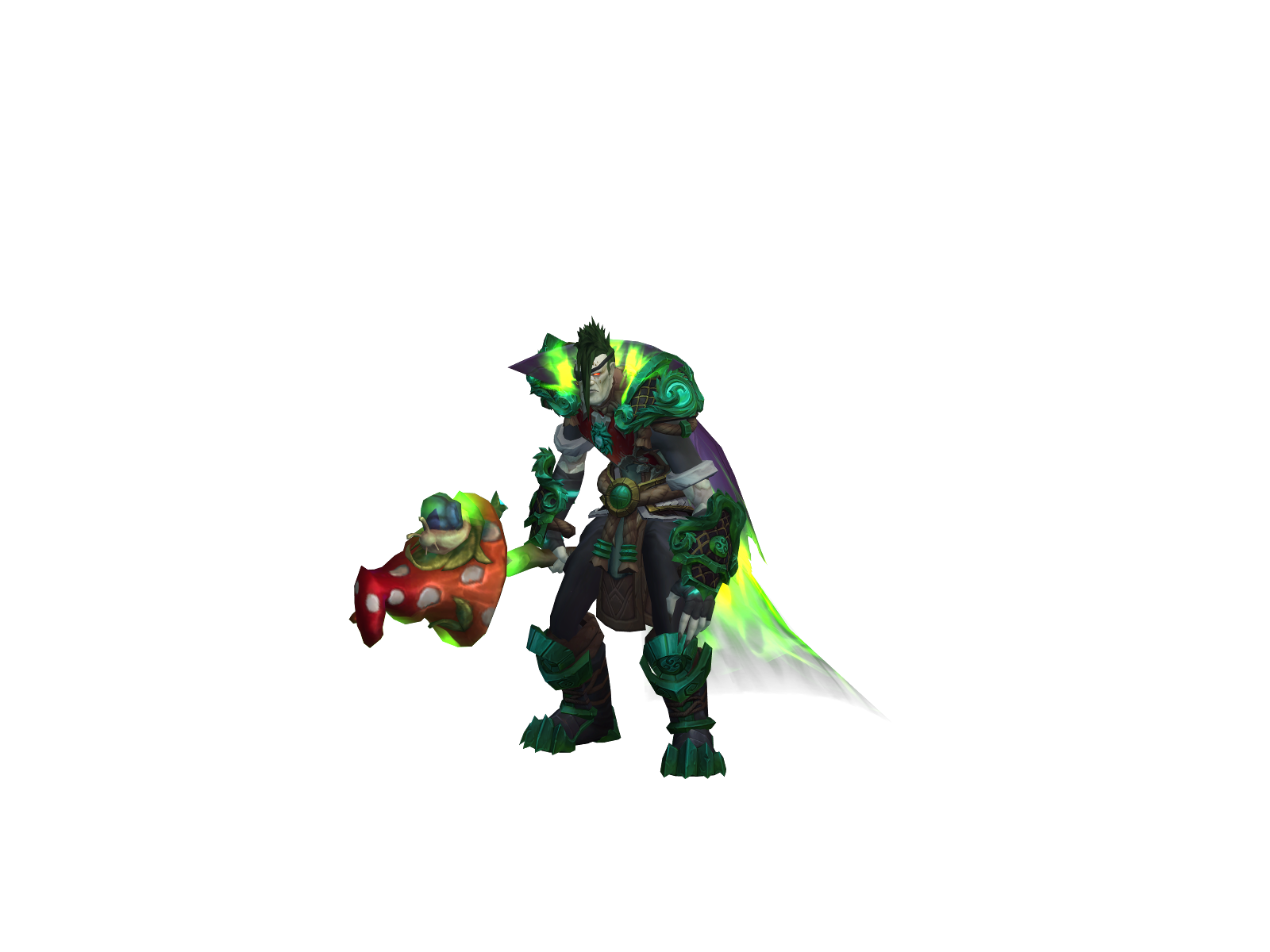 Gravezen 3D character render