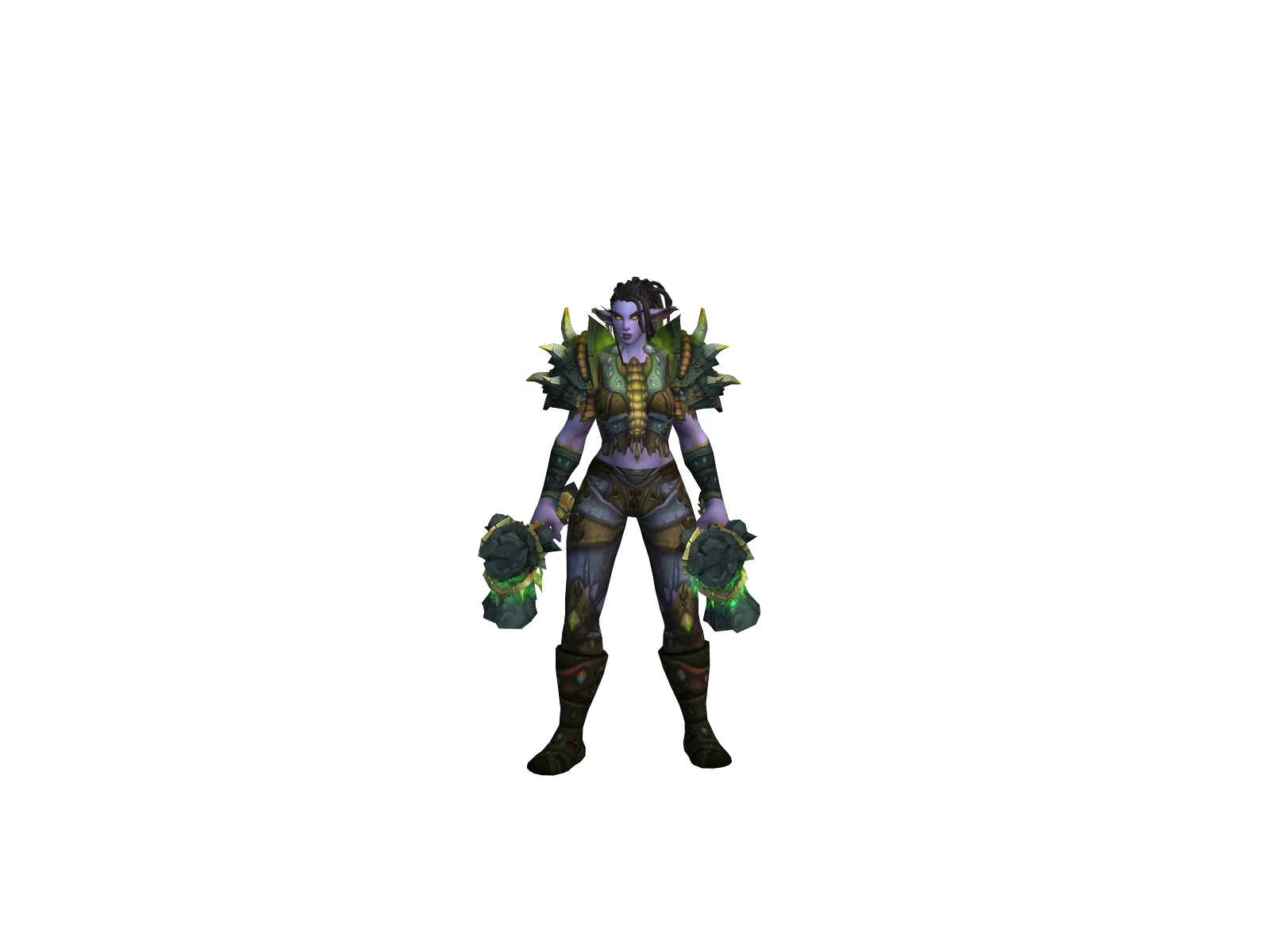 Cicilla 3D character render