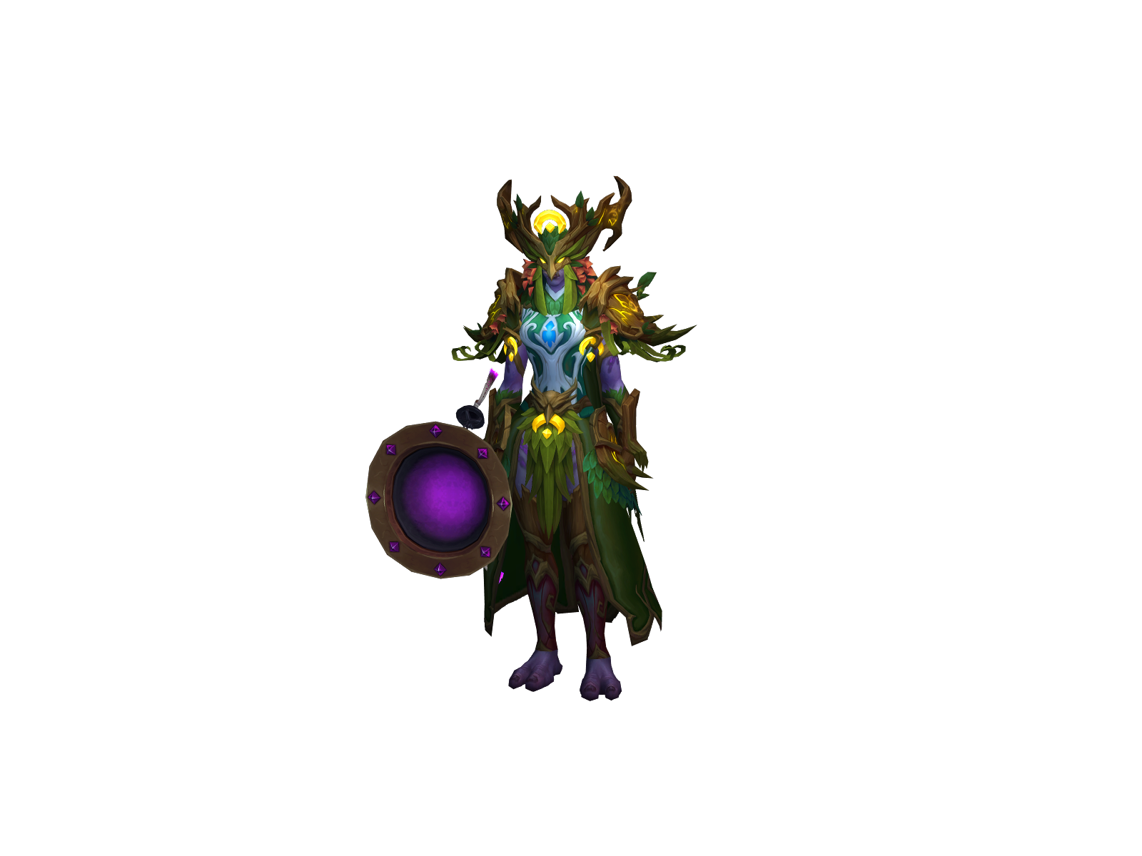 wisemaria 3D character render