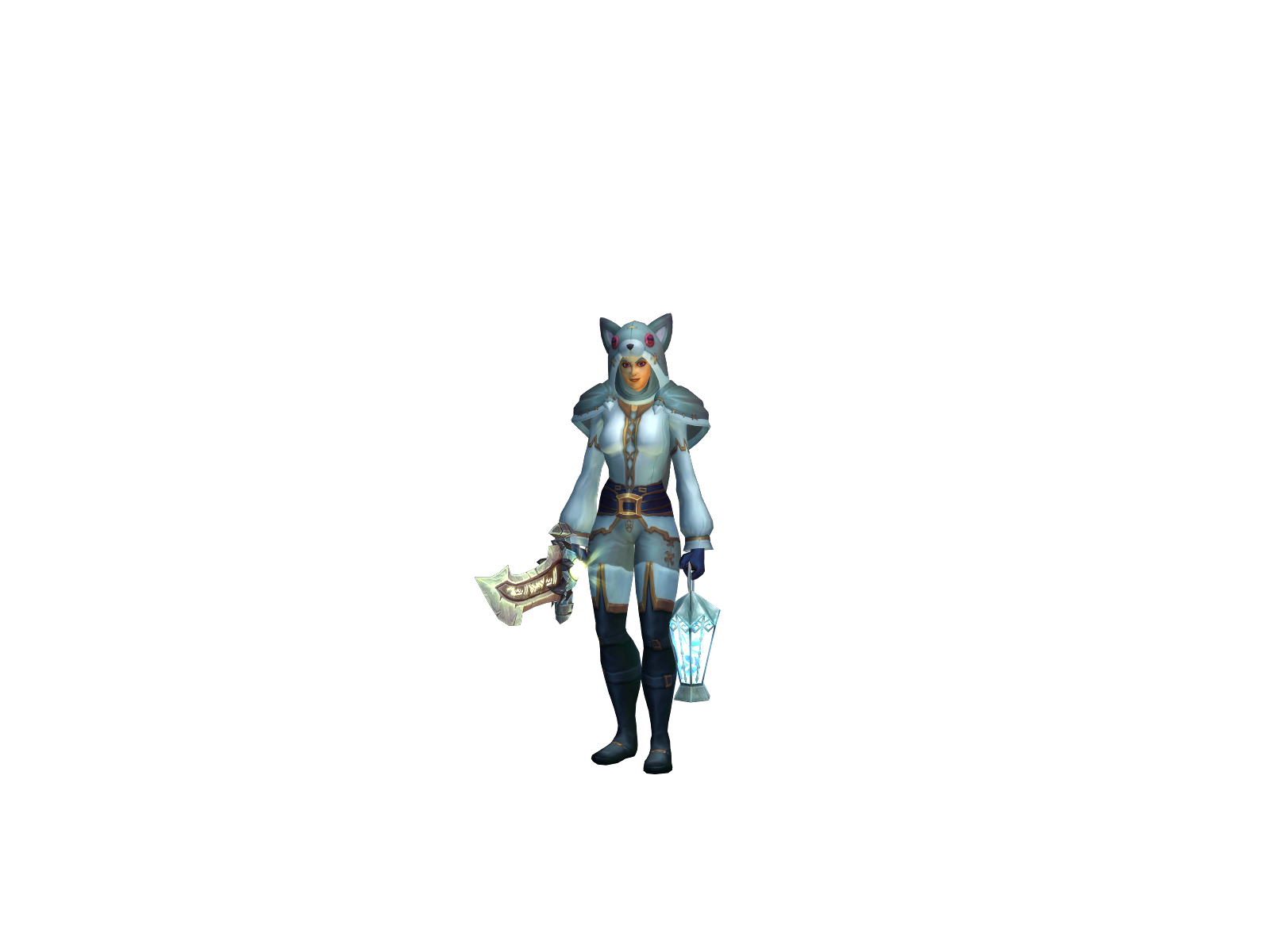 Gudenmage 3D character render