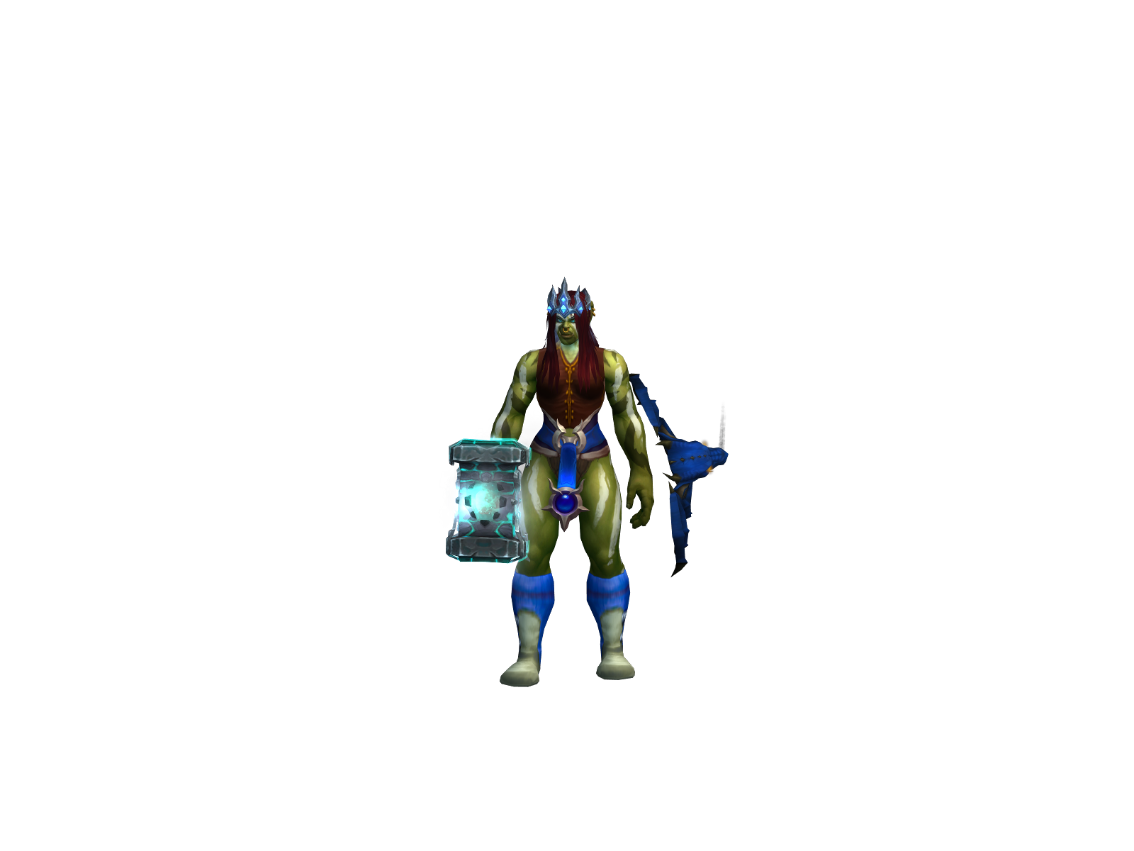 Drakarris 3D character render