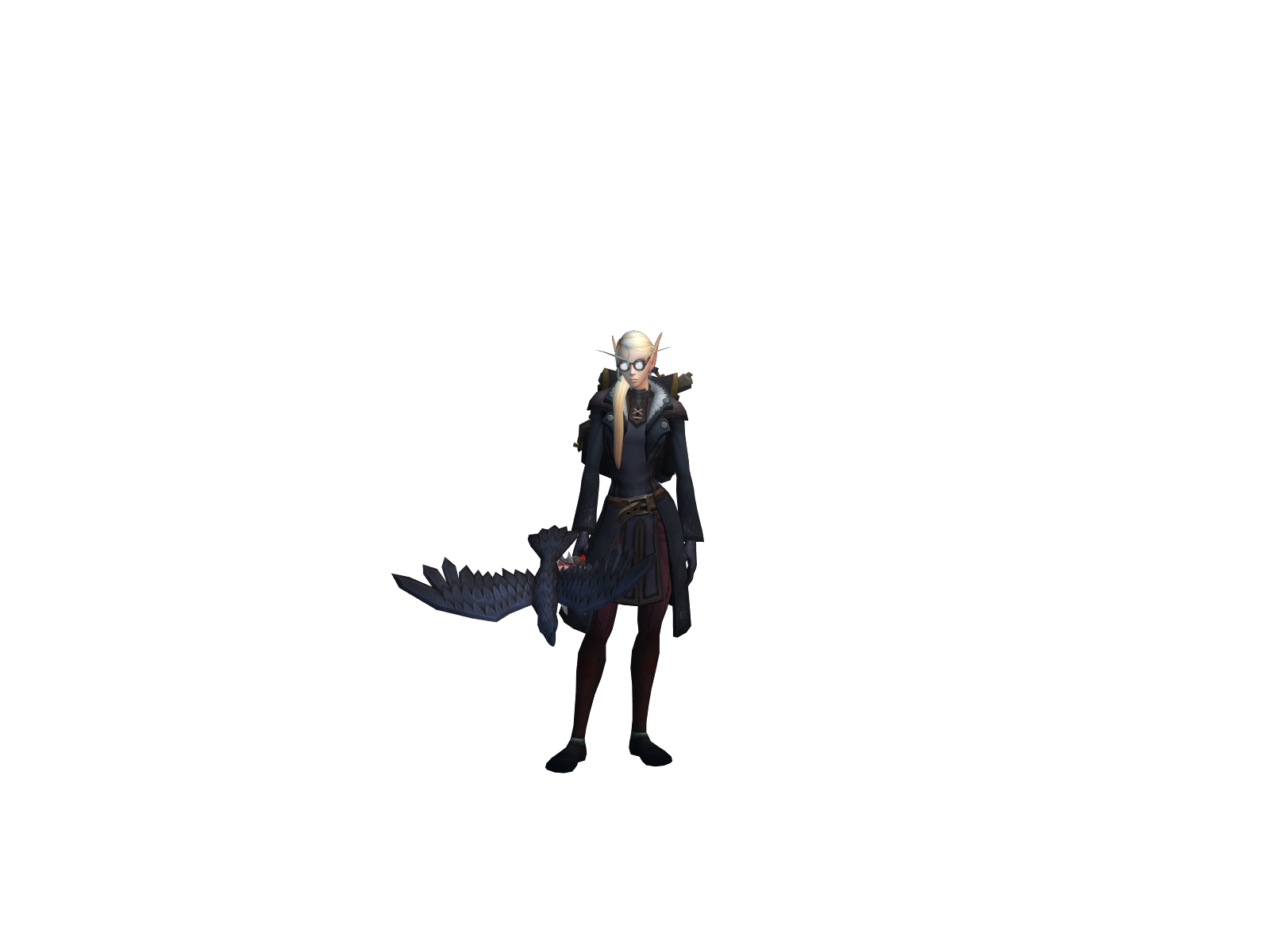 Lanfeâr 3D character render