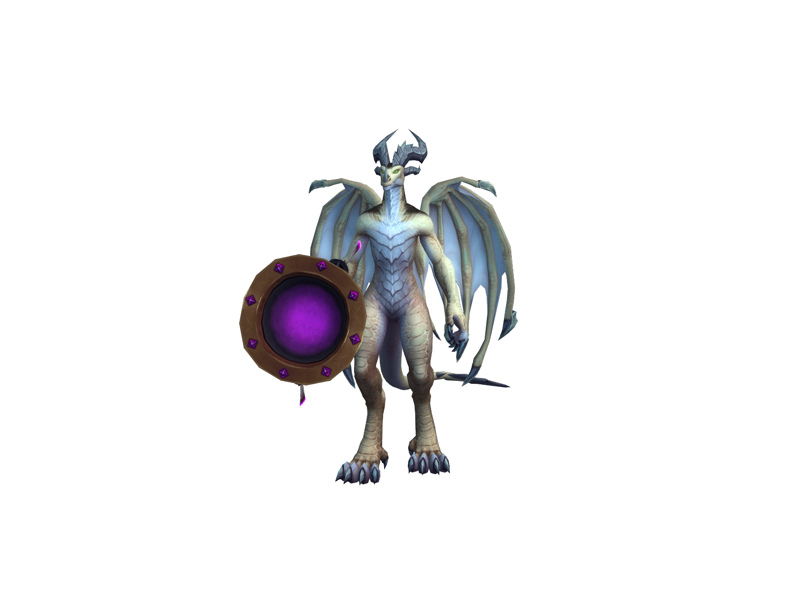 Draconarius 3D character render