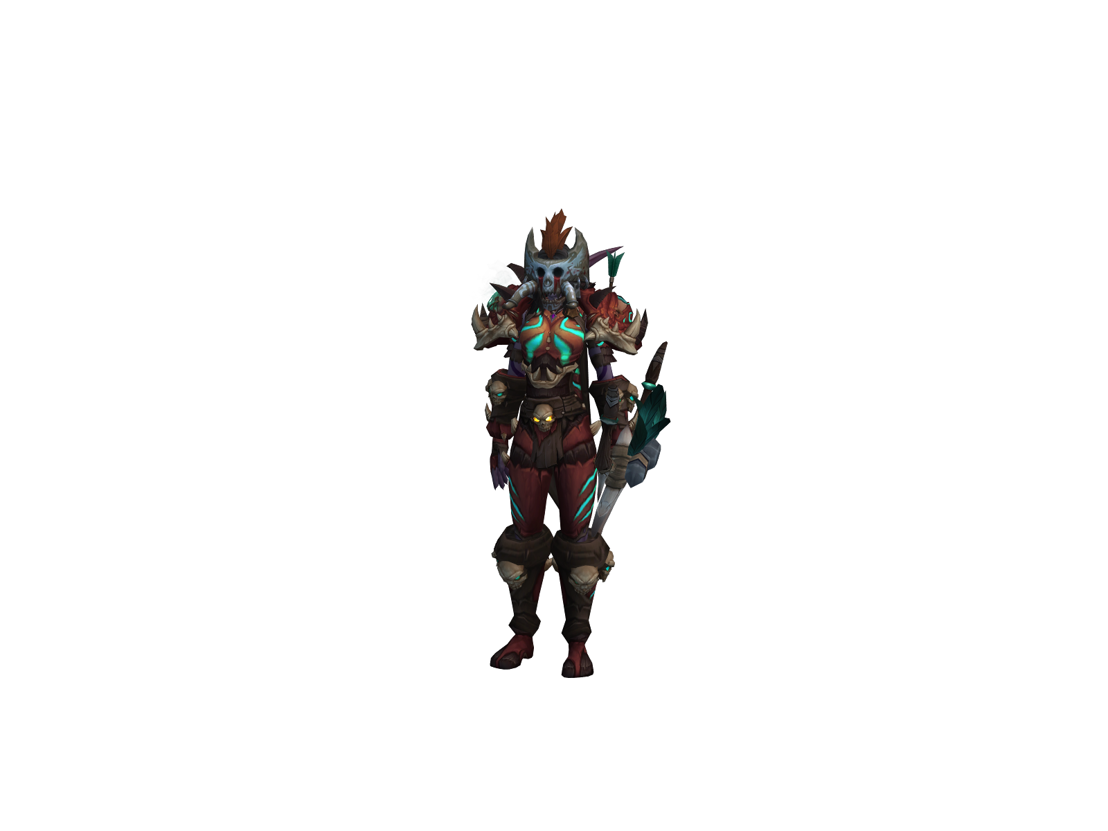 Kuberkrau 3D character render