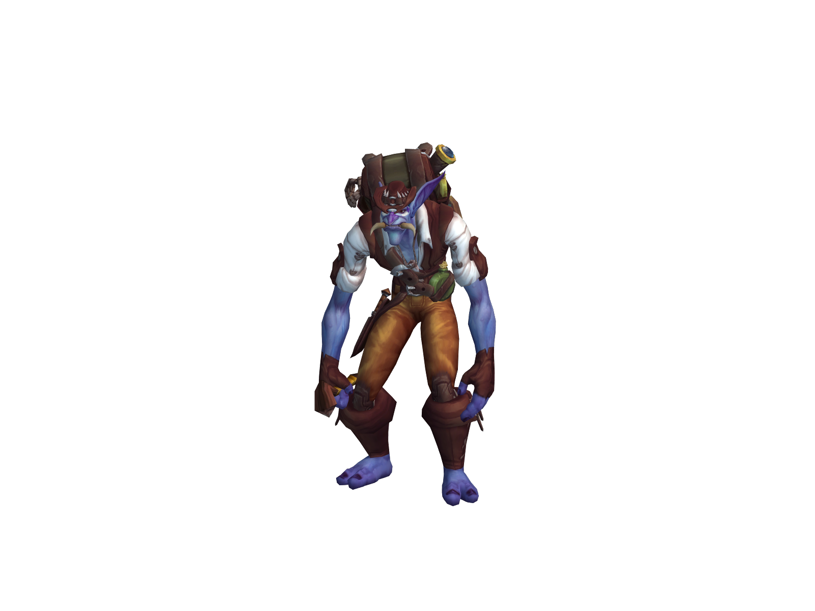 Gemthedog 3D character render