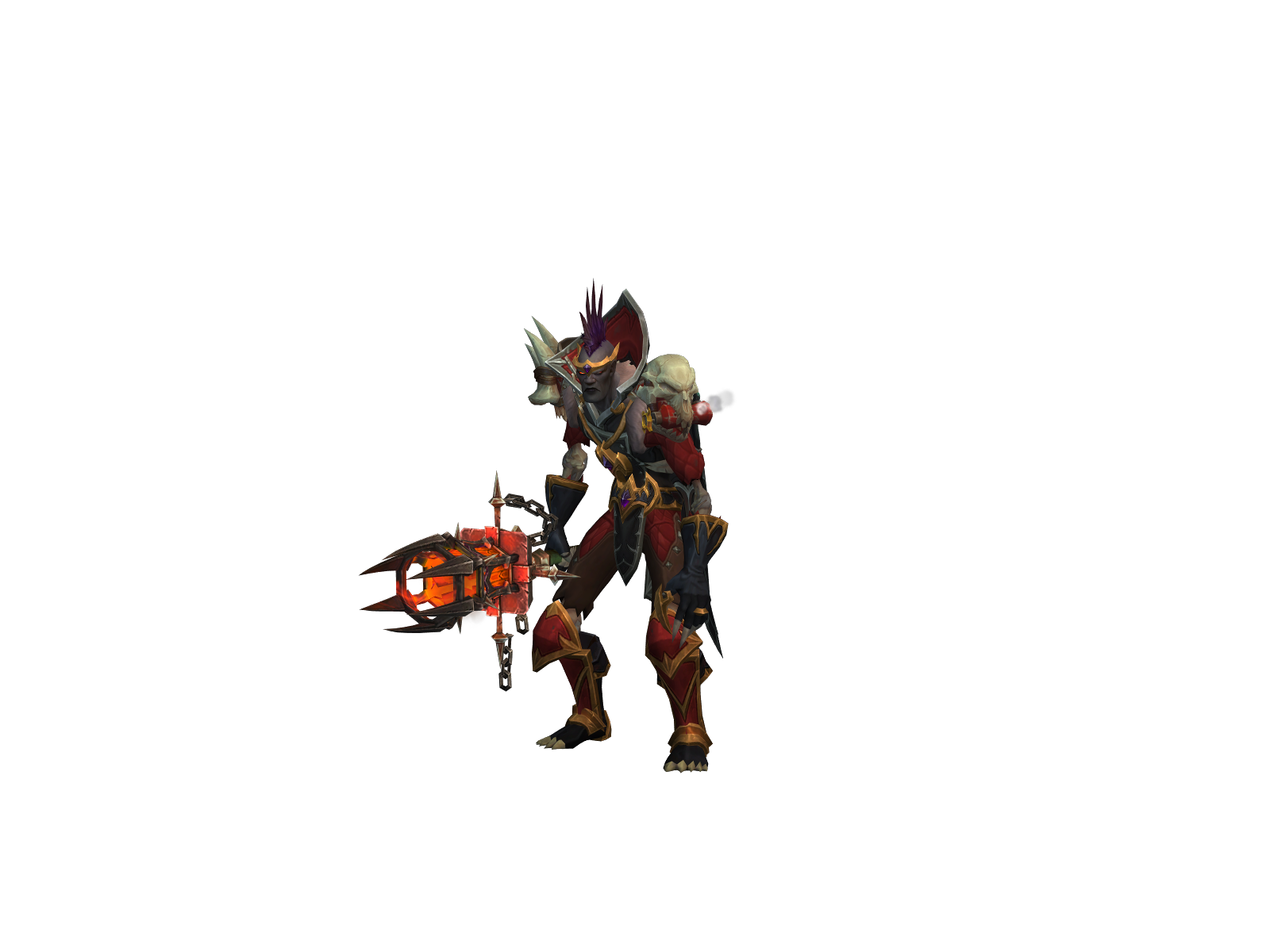 Punkaintdead 3D character render